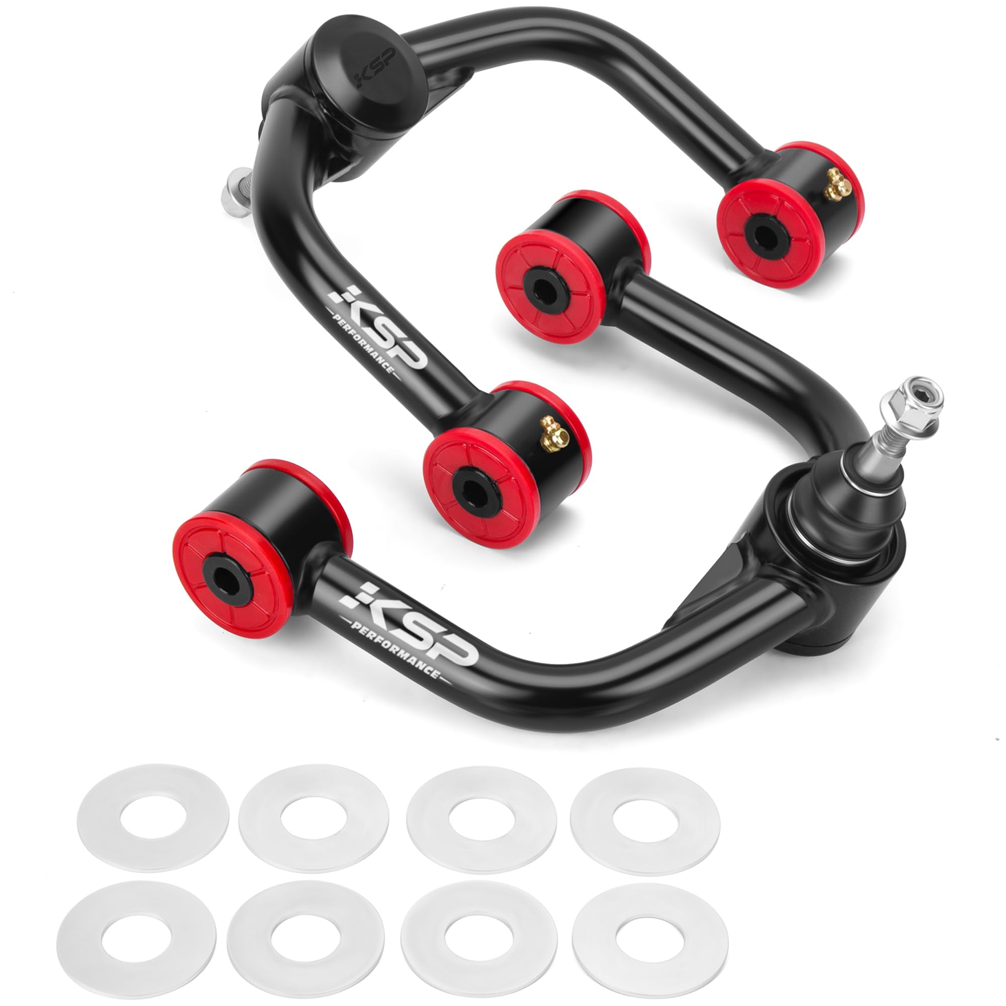 Ksp 1-4'' Upper Control Arms Kit For Je/Ep Grand Cherokee Wk 2005-2010, Adjustable Front Lift Control Arm Compatible With Comman