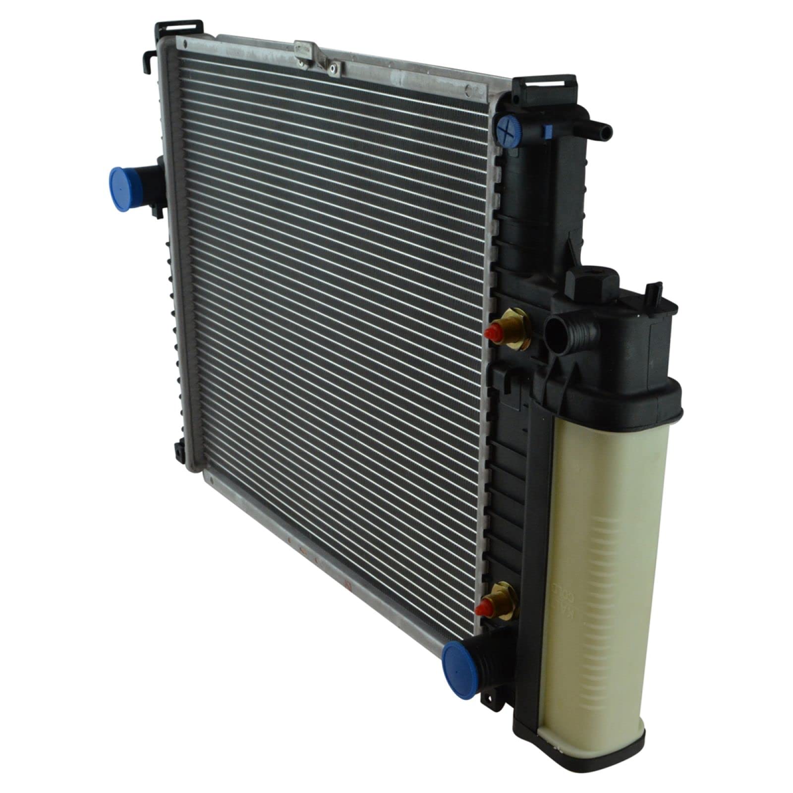 Trq Radiator Assembly Aluminum Core Compatible With 89-95 Bmw 525I 93 525It Cu978 Cu979