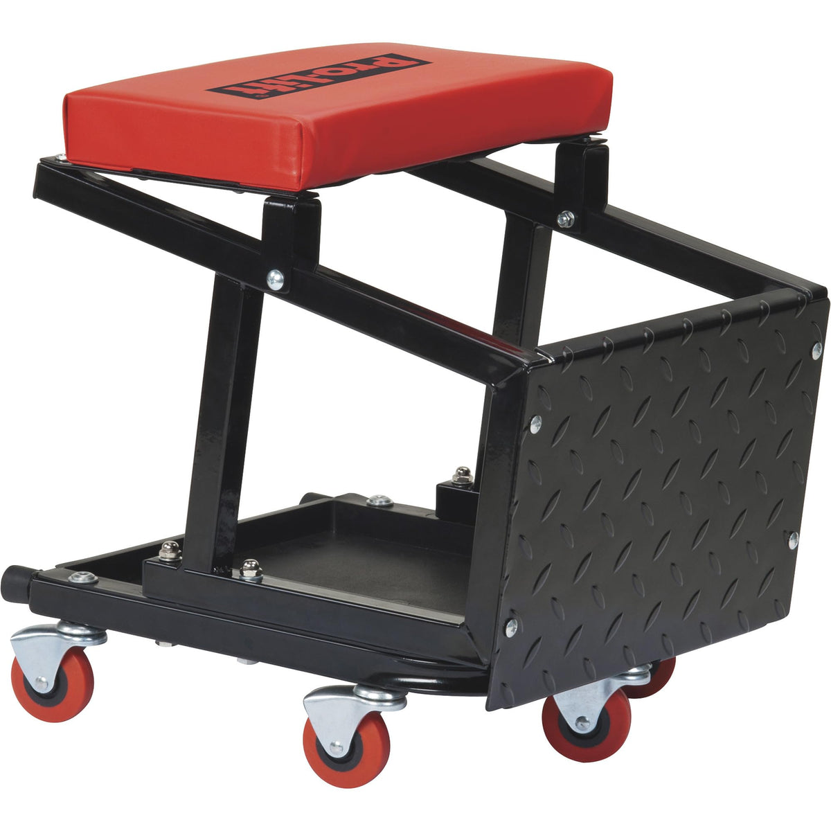 Pro-Lift C-2800 Grey Creeper Seat and Stool Combo - 300 lb. Capacity