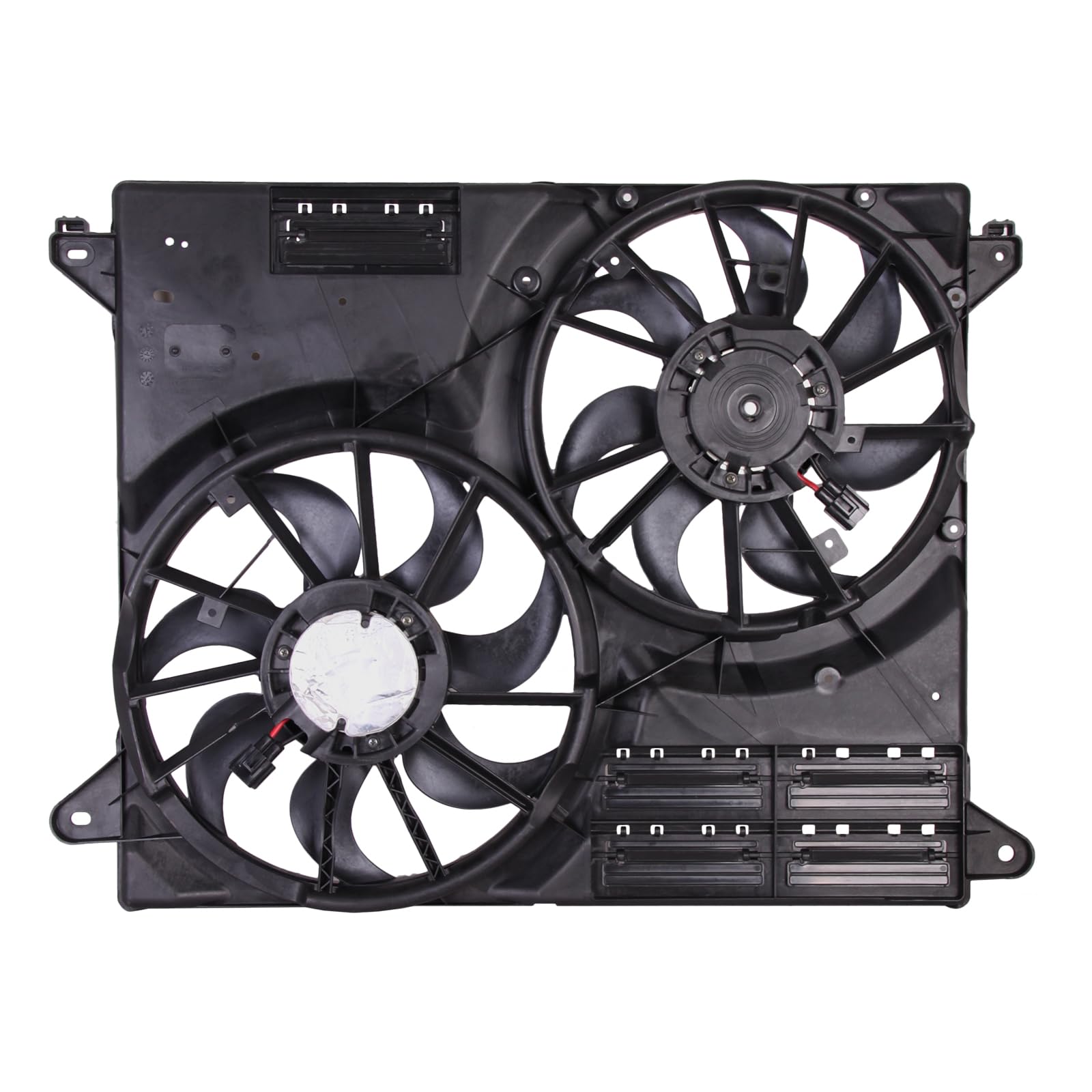 TYG OE Replacement(CAPA Quality) Cooling Fan Extra Silent for 2015-2018 Ford Edge 2.0L ECOBOOST/2.7/3.5L W/O PWM, 2016-2018 Linc