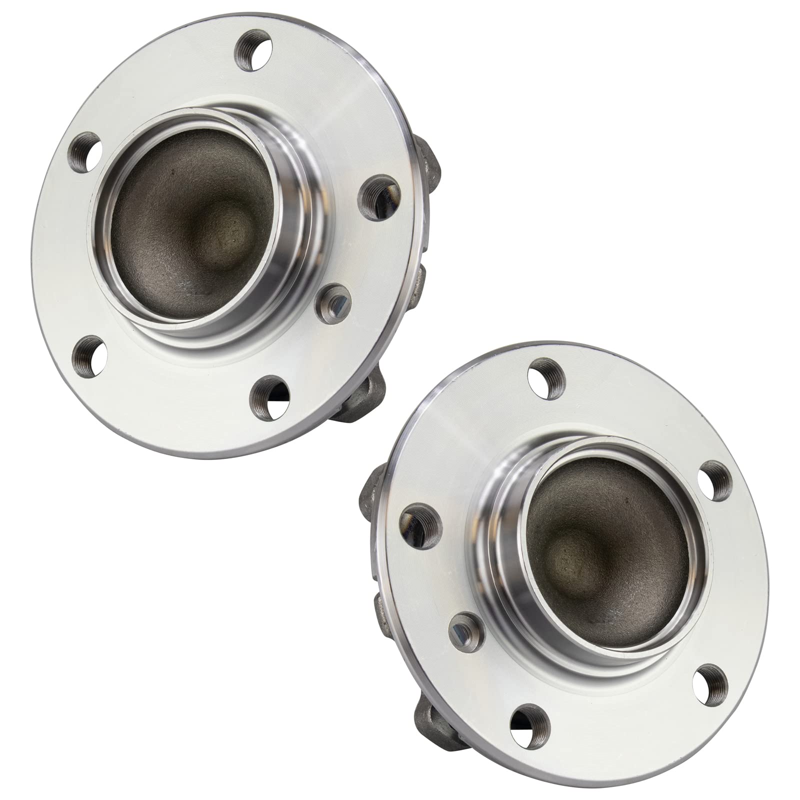 Trq Front Wheel Bearing & Hub Assembly Pair Driver & Passenger Sides For Bmw