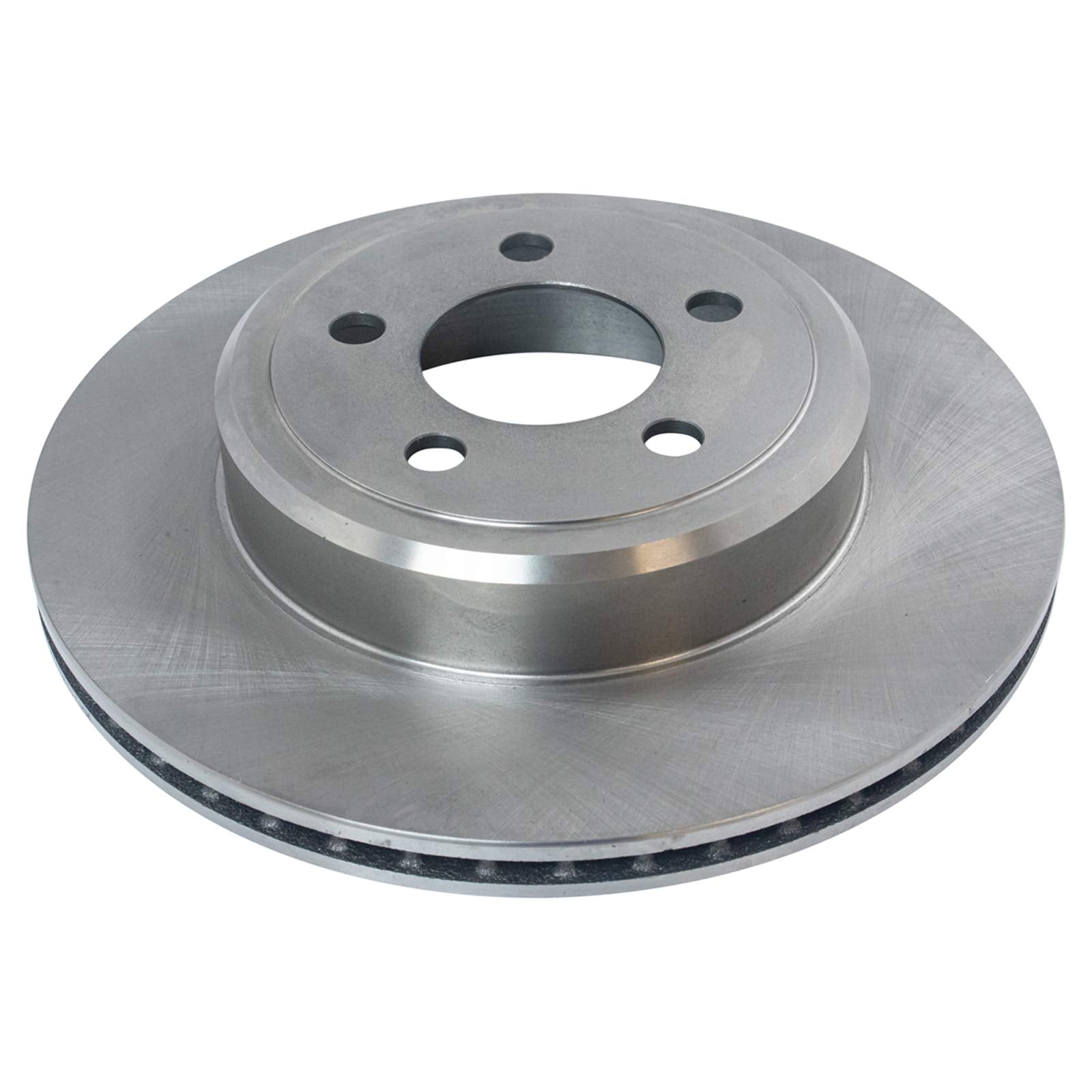 Trq Rear Brake Pad & Rotor Kit Brake Pads Brake Rotor Semi-Metallic Compatible With 2005-2021 Chrysler 300 2009-2021 Dodge Chall