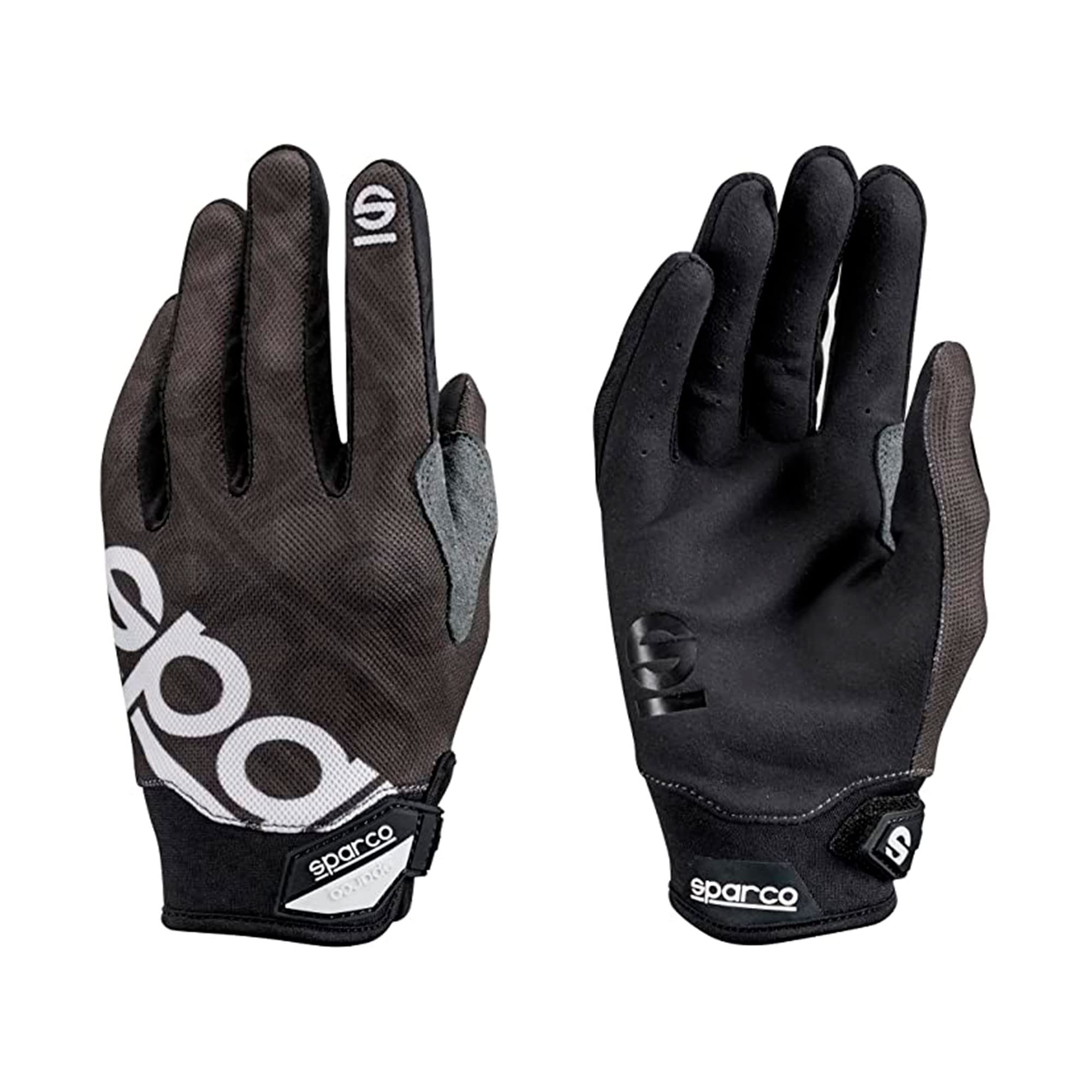 Sparco 002093Nr3L Glove Meca 3 Lrg Black