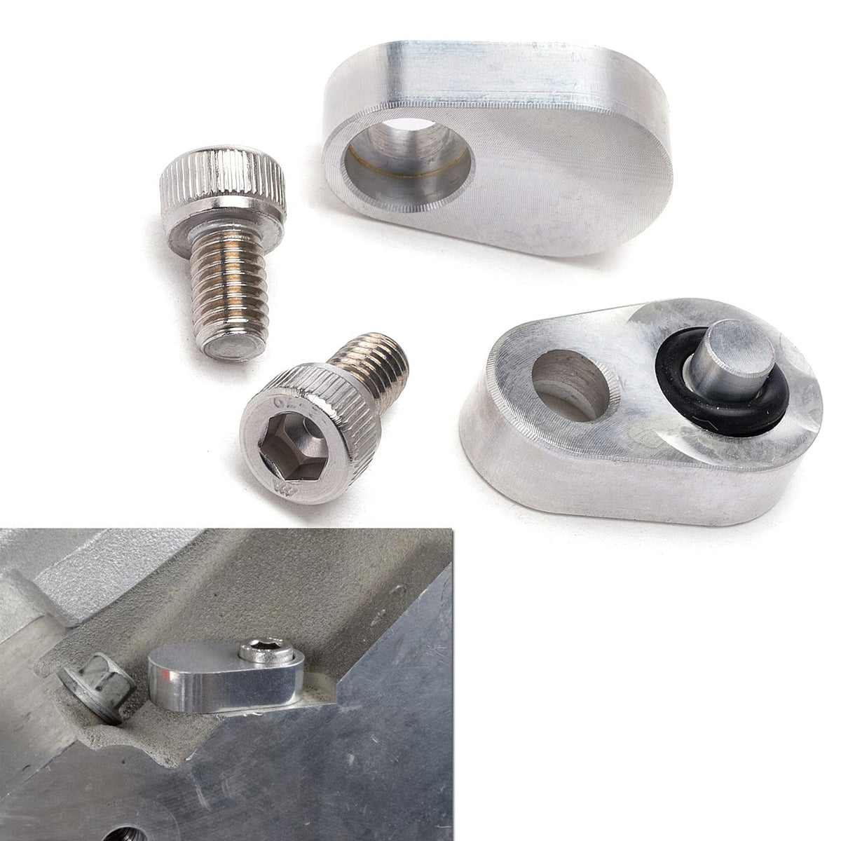 Rjsphh Ls Steam Vent Coolant Crossover Ls Throttle Body Bypass Cylinder Head Coolant System Air Blead Plug Plates Billet Compatible With Chevy Lsx Ls1 Ls3 Ls2 Lq4 Lq9 Ls6 L92 L99 L33 Lr4 Lm7