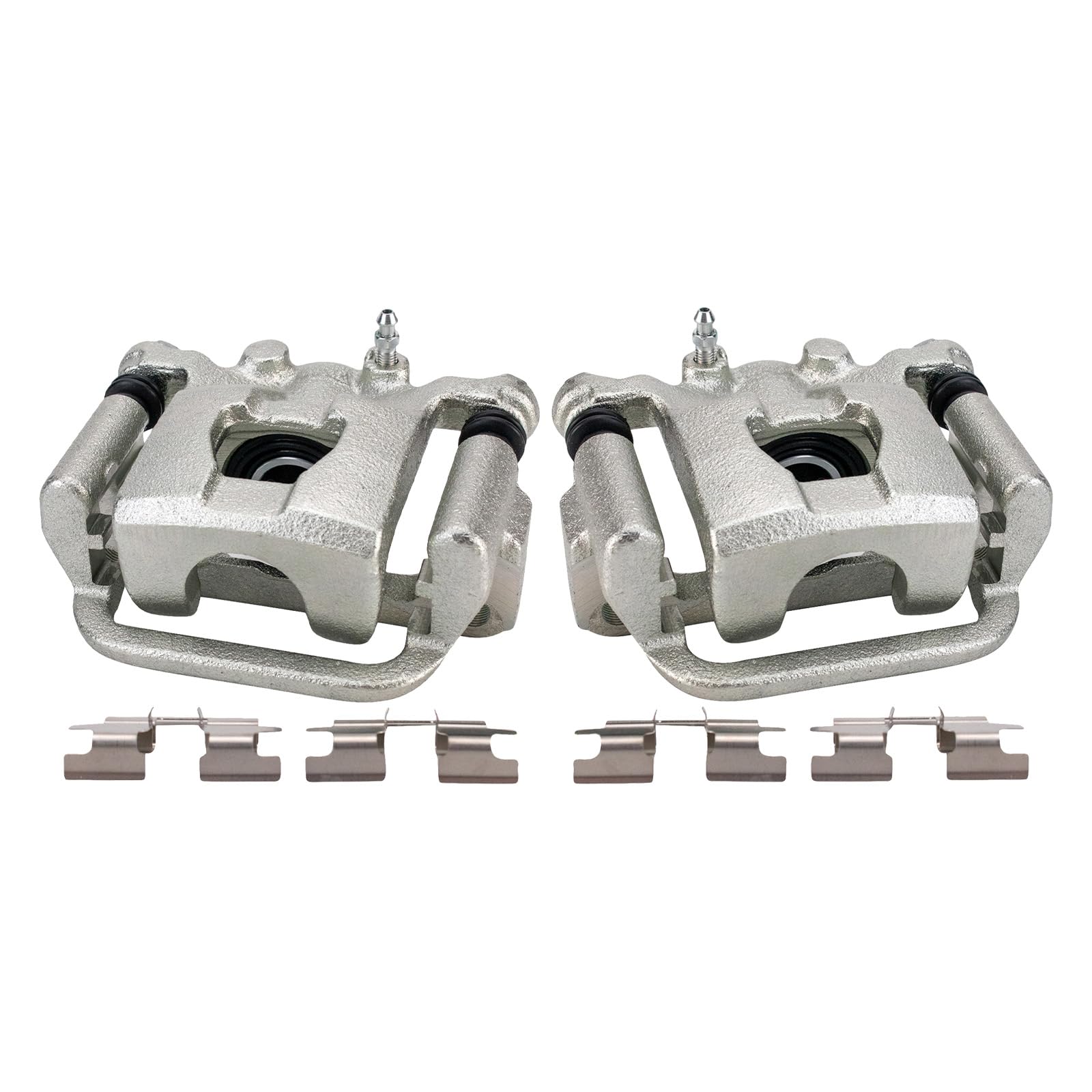 Trq Rear Brake Caliper Set Compatible With 2007-2012 Nissan Sentra