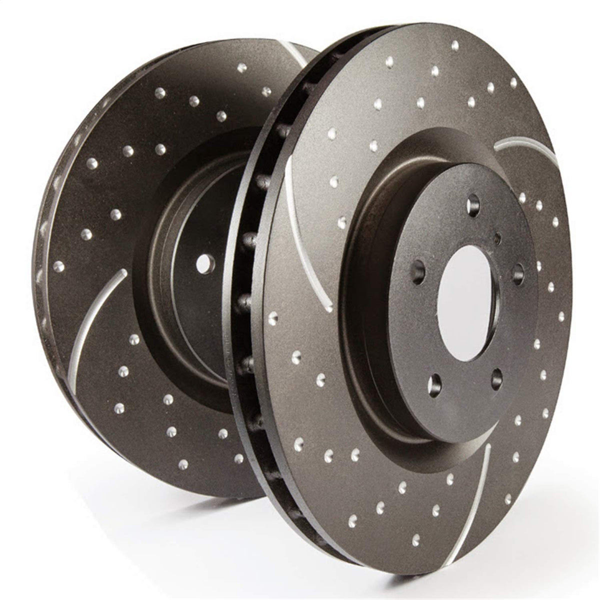 Ebc Brakes Gd7134 3Gd Series Dimpled And Slotted Sport Rotor