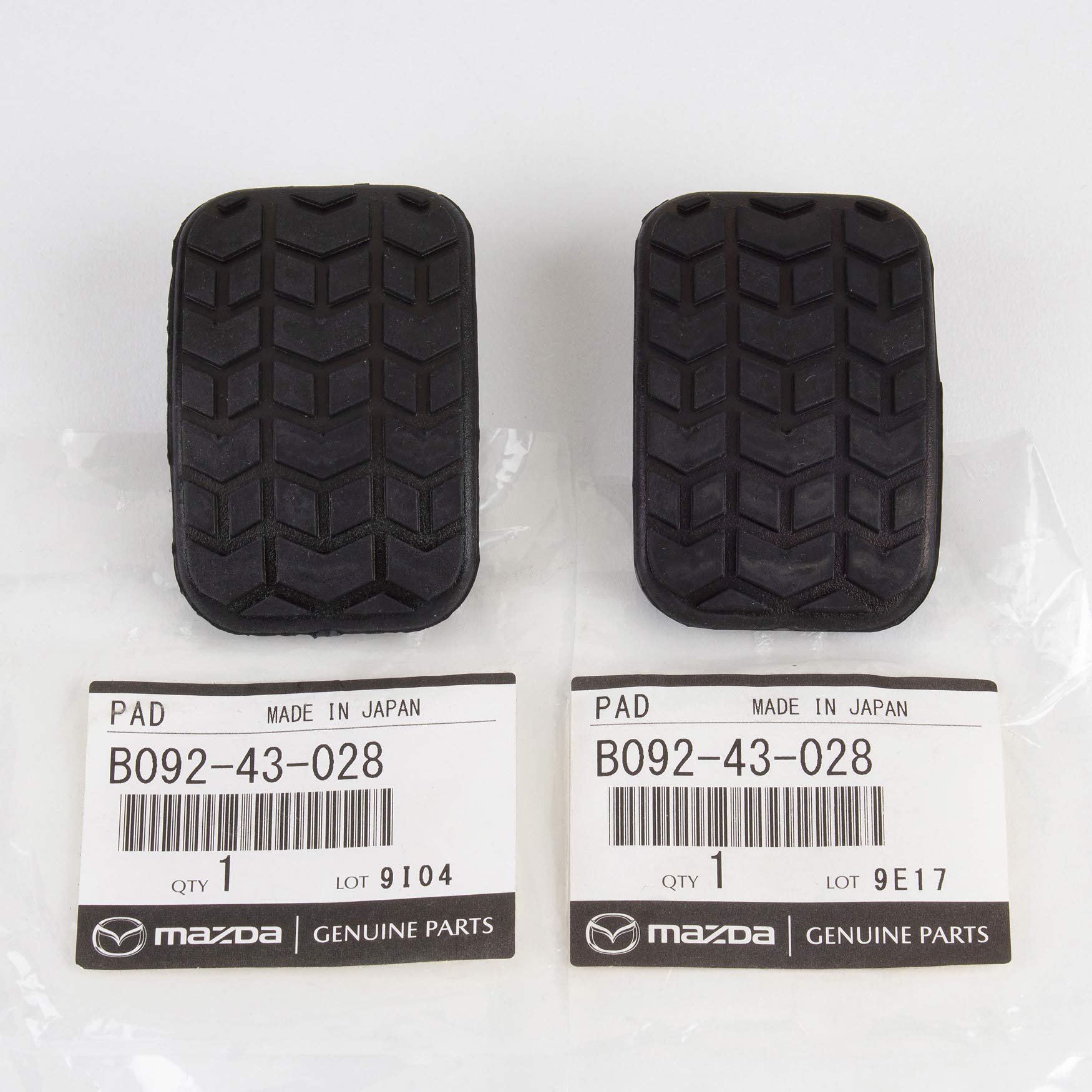Mazda Miata 1990-2005 & Mazda 323 1986-1989 New Oem Clutch Pedal Pad Set
