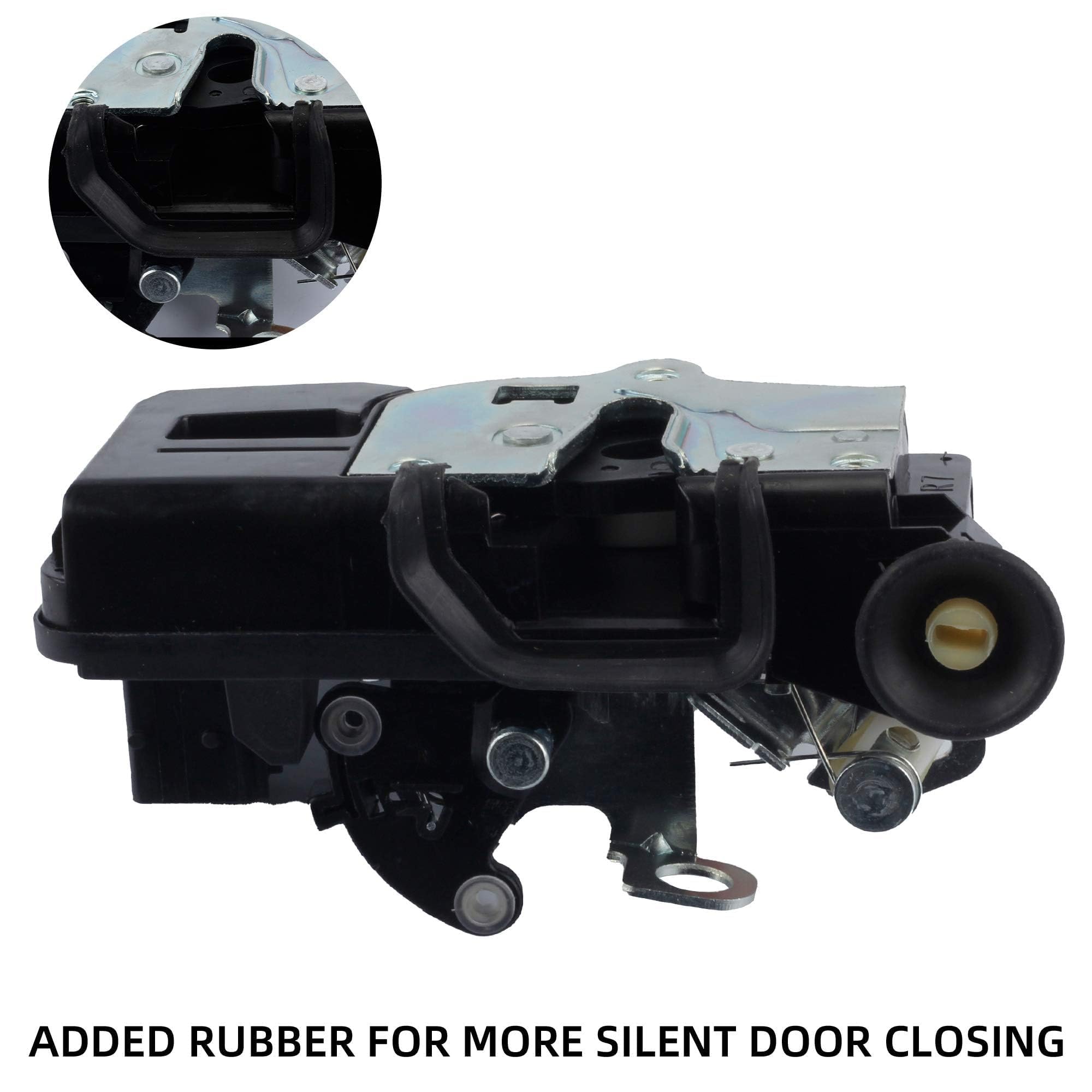 Dasbecan 1 Pair Door Lock Actuator Motor Compatible With Chevy Silverado Tahoe Suburban 1500 Gmc Sierra Yukon Xl Cadillac Escalade 2007-2009 931-108 931-109 Rear Left & Right Side 2 Doors Latch Kit