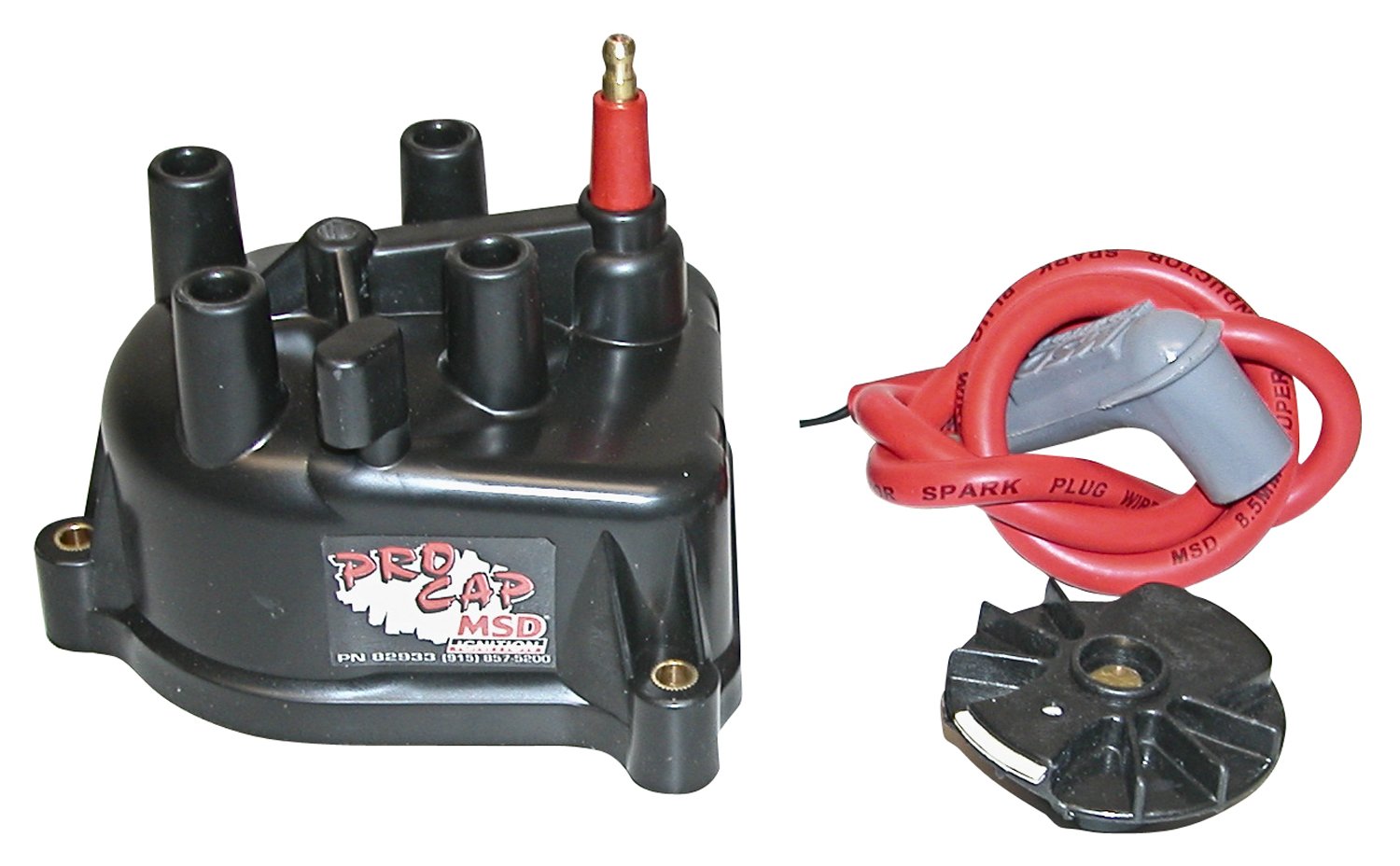 MSD 82933 Modified Distributor Cap and Rotor