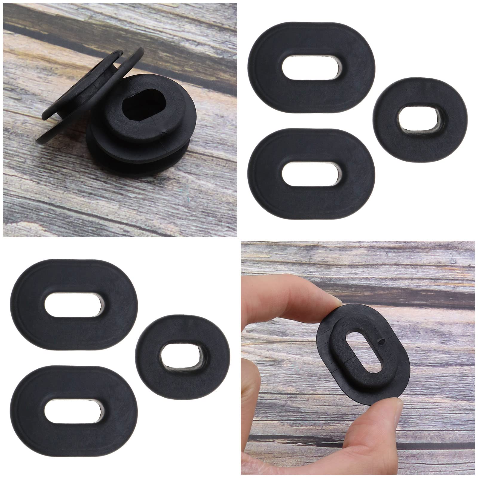 Create Idea 12Pcs Rubber Side Cover Grommet Single Side Panel Fairing Washer Spacer For Cg 125 Zj125 Cb100 Cb125S Cl100 Cl100S C