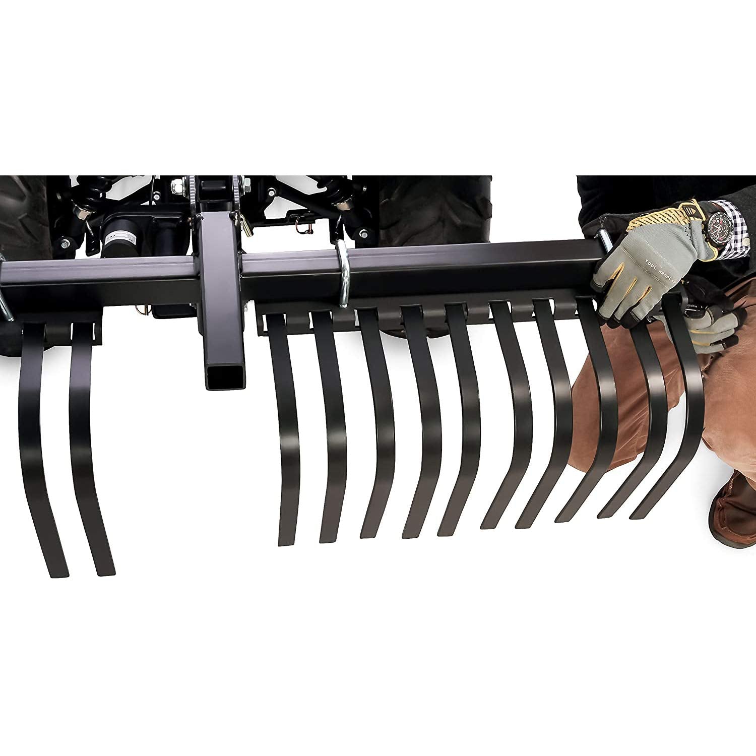 Camco Black Boar Atv Or Utv Rake Attachment Tool