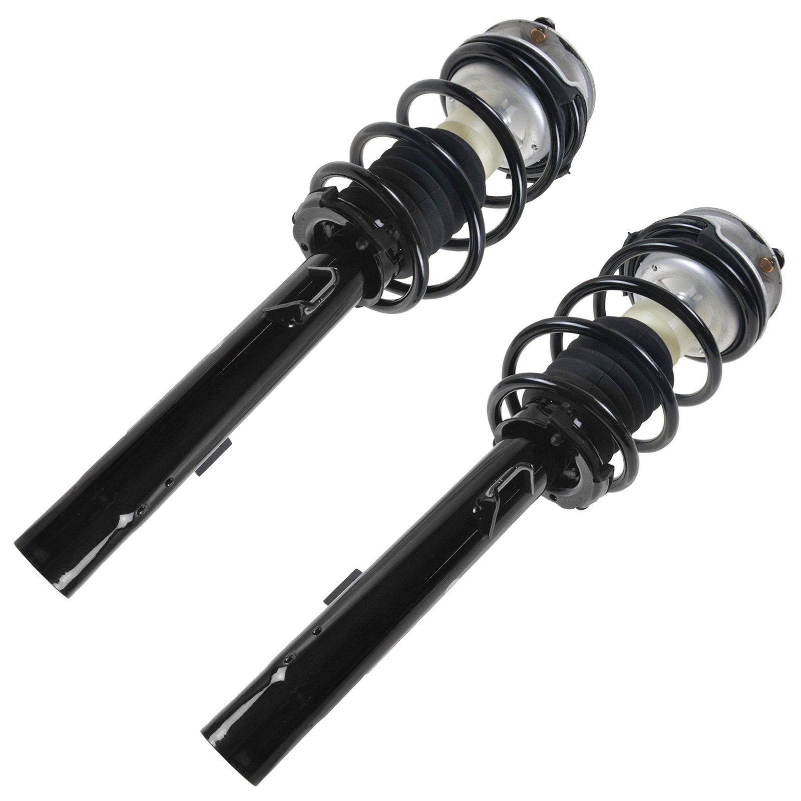 Trq Front Strut & Coil Spring Assembly Set Driver & Passenger Sides Compatible With 08-13 Bmw 128I 135I 13 135Is 06 325I 07-13 3