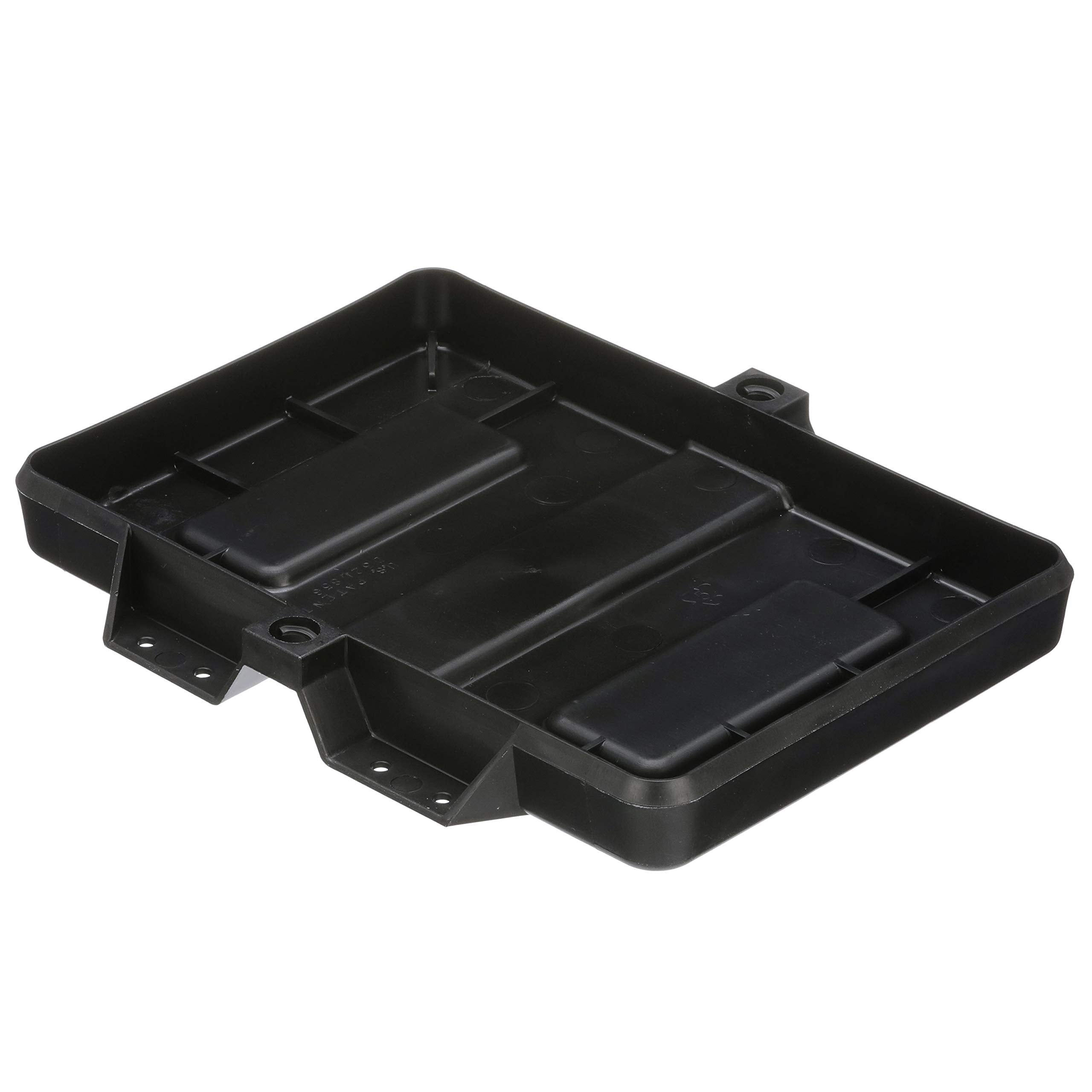 Attwood 9090-5 Adjustable Battery Tray, For 24/24M Series Batteries, Heavy-Duty Black Plastic, Height-Adjustable Crossbar