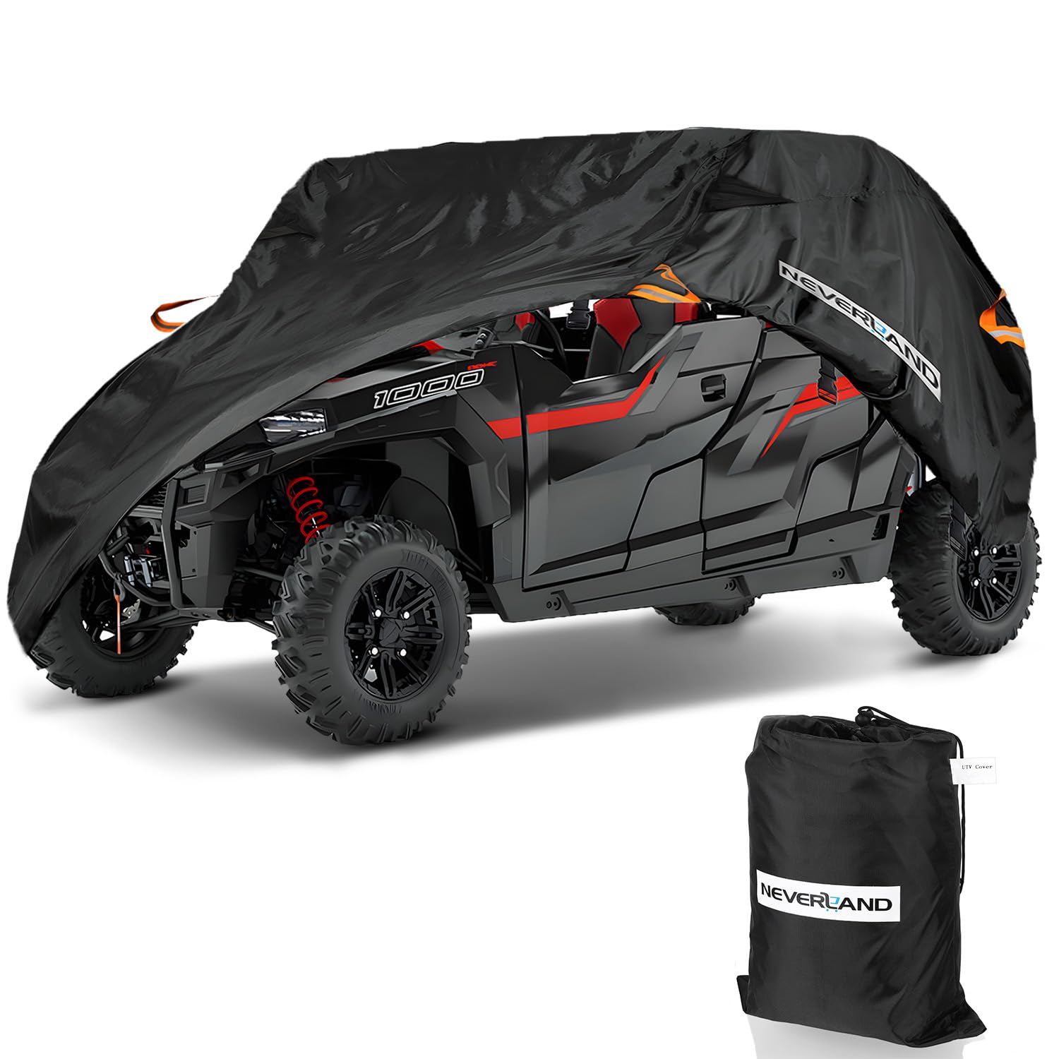 Neverland Utv Cover Waterproof Outdoor - Oxford Cloth Compatible With Polaris Ranger Rzr Yamaha Rhino Can-Am Commander Defender