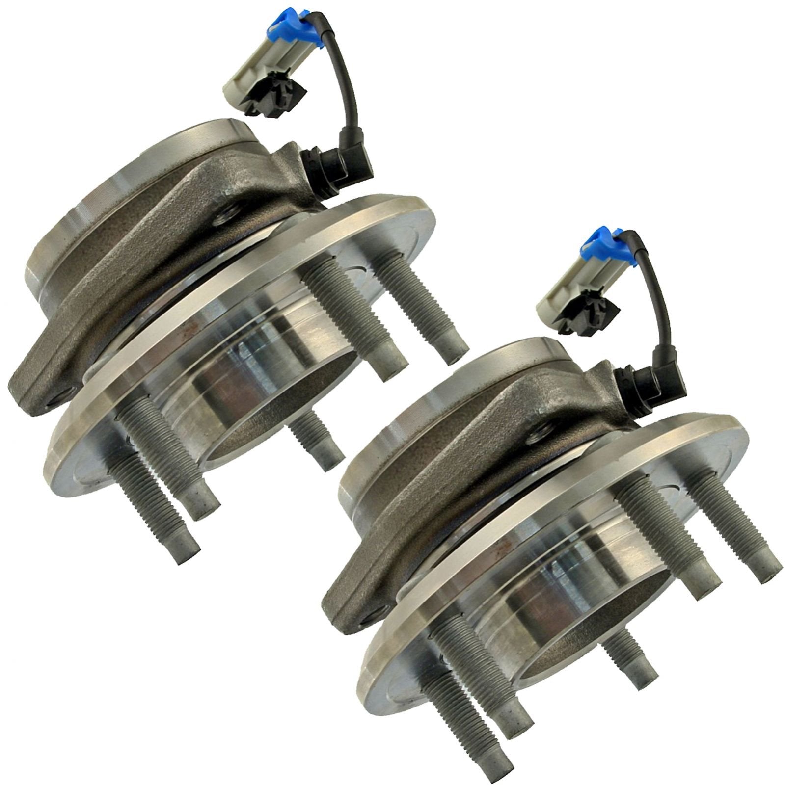 Trq Front Wheel Hub Bearings Assembly Set Compatible With 2012-2015 Chevrolet Captiva Sport 2007-2009 Equinox Pontiac Torrent 20