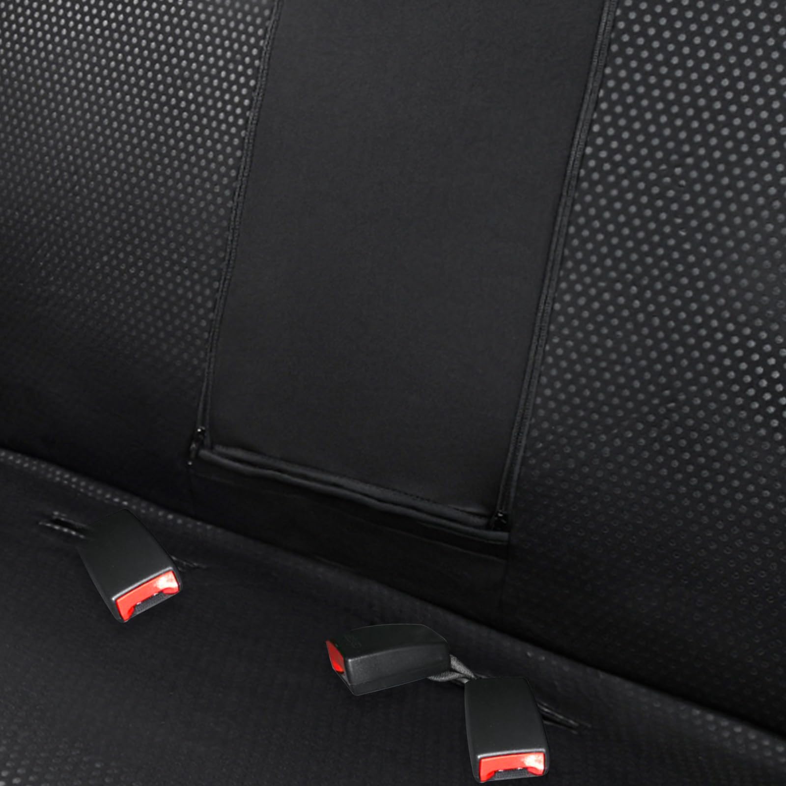 Flying Banner Rear Bench car seat Covers car seat Protectors Split 40/60 50/50 60/40 (Rear Bench-Neoprene, Beige)