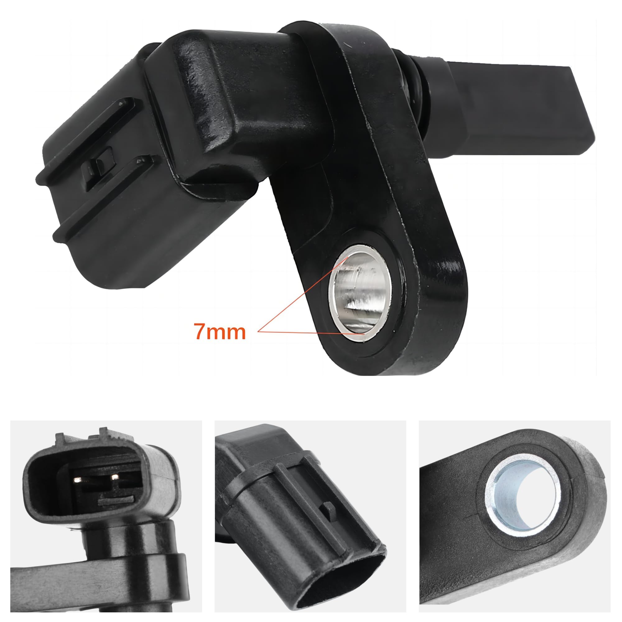 ABS Wheel Speed Sensor - Front Rear Right Left Compatible for Toyota Tacoma 2005-2018 4Runner 2003-2019 FJ Cruiser 2007-2014 Lan