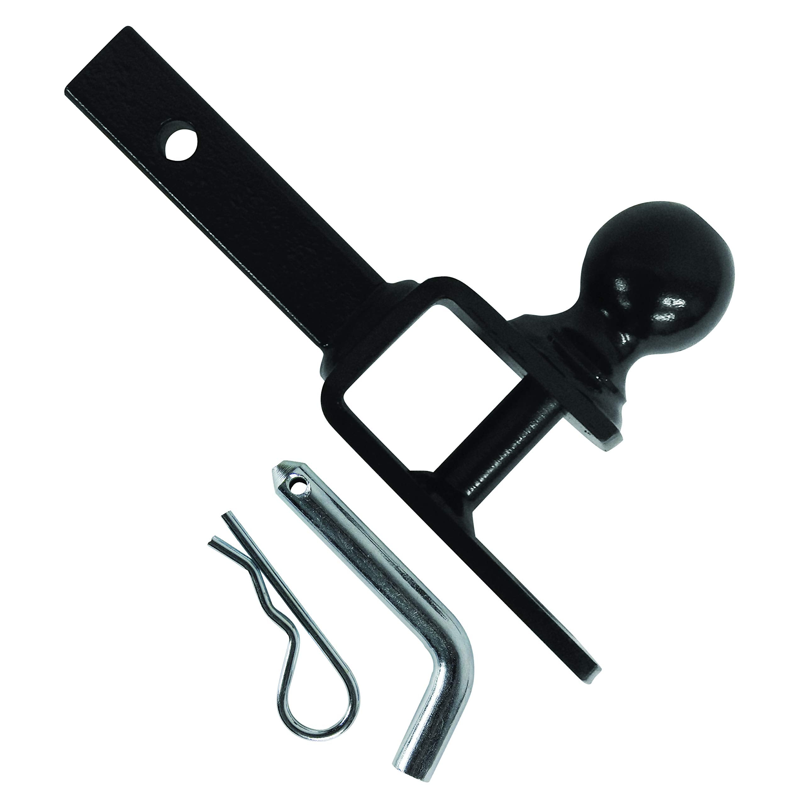 Extreme Max 5001.1379 3-In-1 Atv Ball Mount With 2'' Ball - 1-1/4'' Solid Shank
