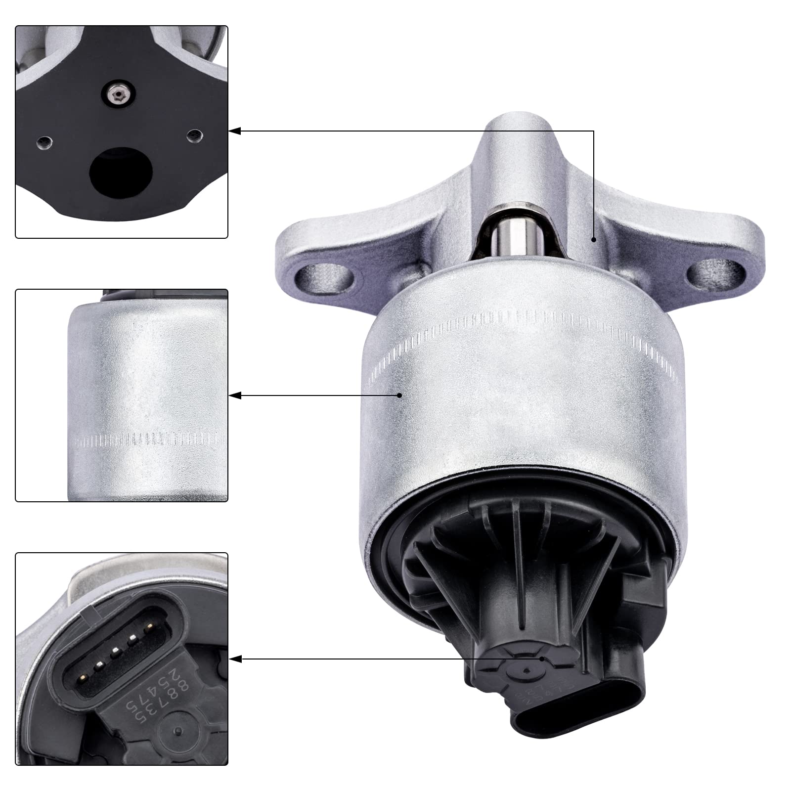 AULINK EGV589 EGR Valve EGR1273 For Chevy 1500 Astro Blazer Impala Express Silverado Tahoe,GMC K1500 Savana Sierra Yukon,Buick L