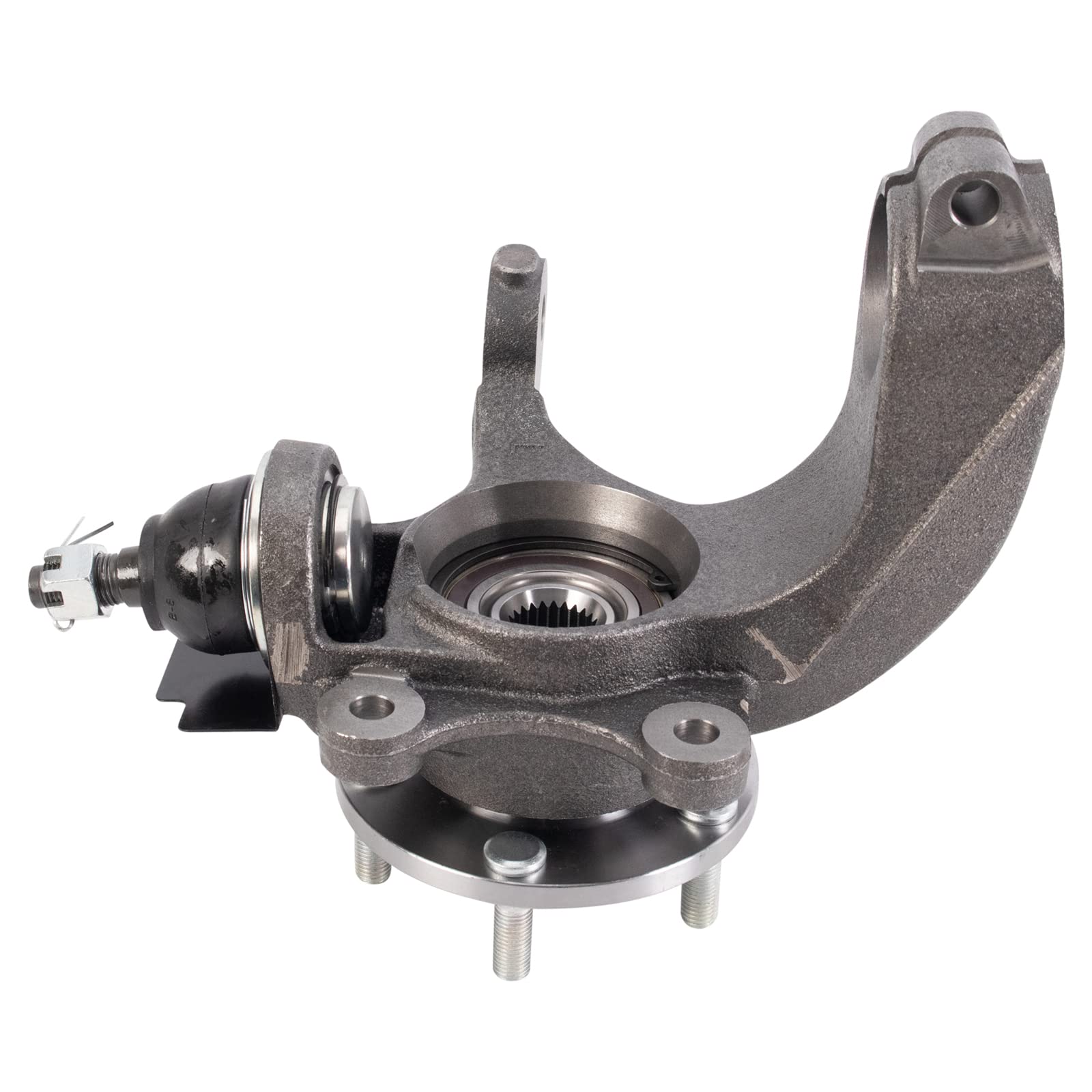 Trq Front Driver Side Wheel Bearing Hub Assembly Compatible With Ford Transit Connect