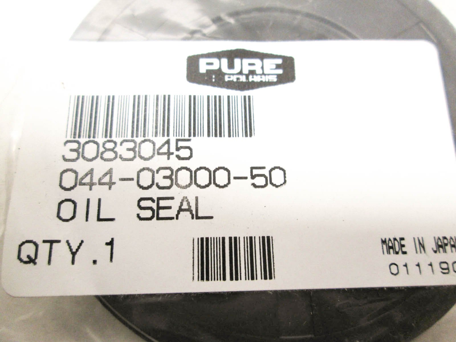 Polaris Snowmobile Oil, Seal, Genuine Oem Part 3083045, Qty 1