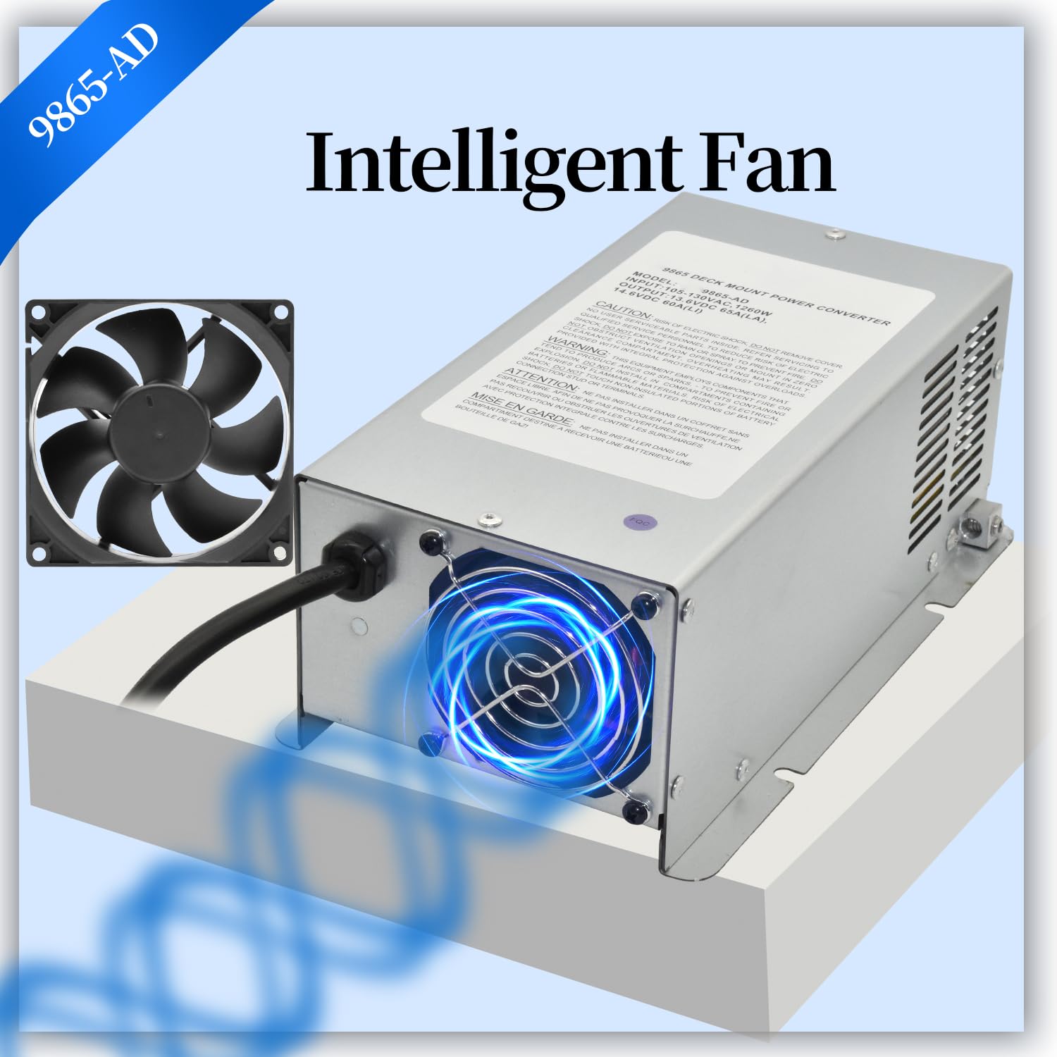 9865-AD Deck Mount Converter Replacement for RV Trailer Camper 9800 Series