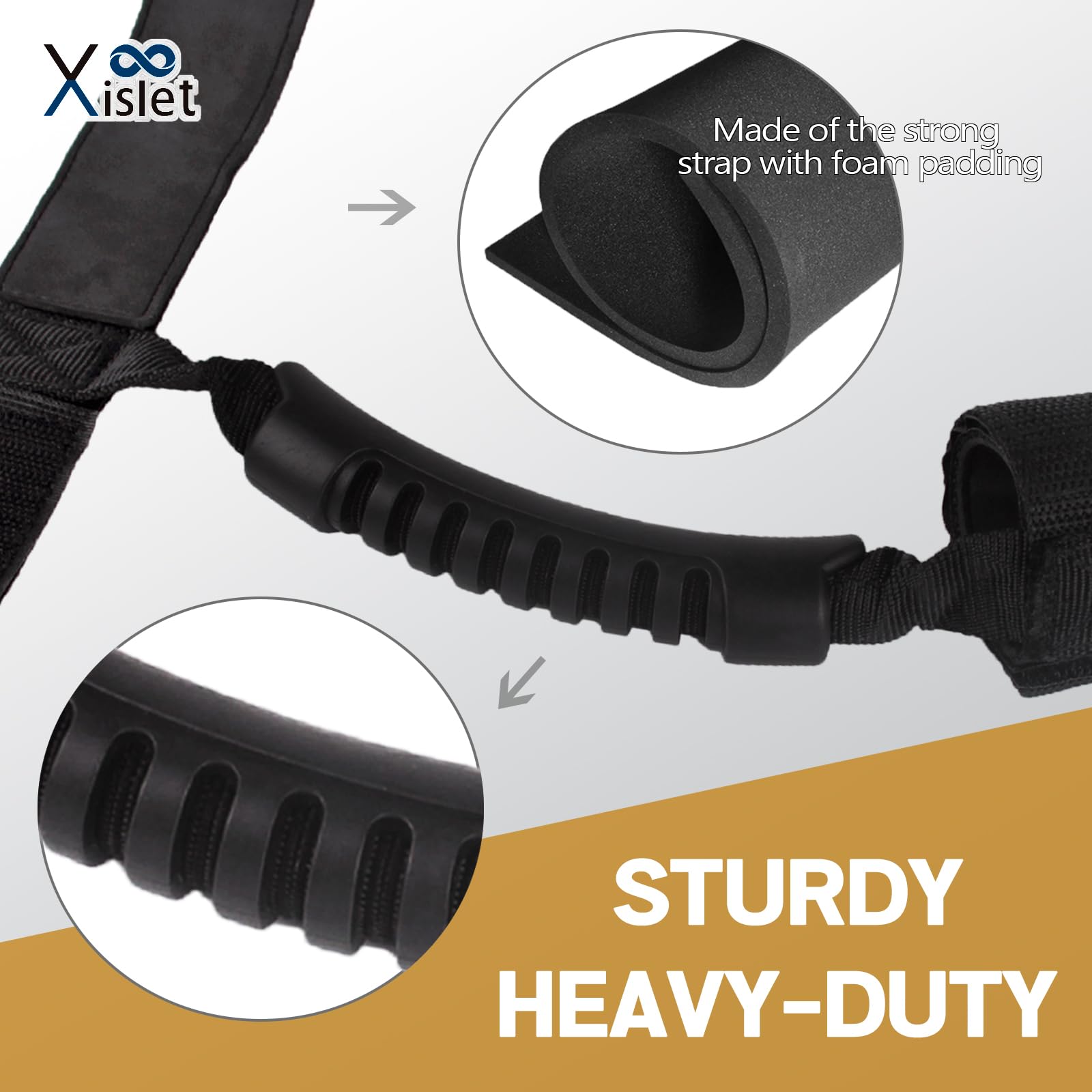 Xislet 2 Pack Onewheel Handle Grab Handle Compatible with UTV Polaris RZR General Can Am Maverick Replace 2858185 Universal Fits