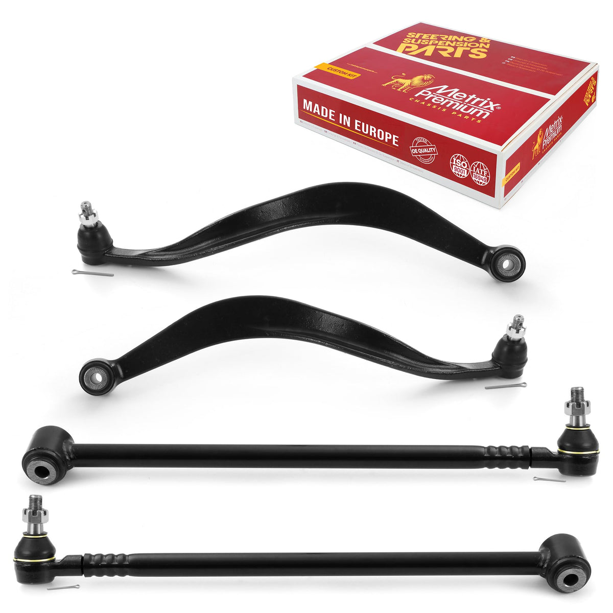 Metrix Premium Chassis Parts - 4 Pc Rear Upper Control Arm & Rear Lower Control Arm Kit Fits 2004-2006 Hyundai Santa Fe, 2003 Hy