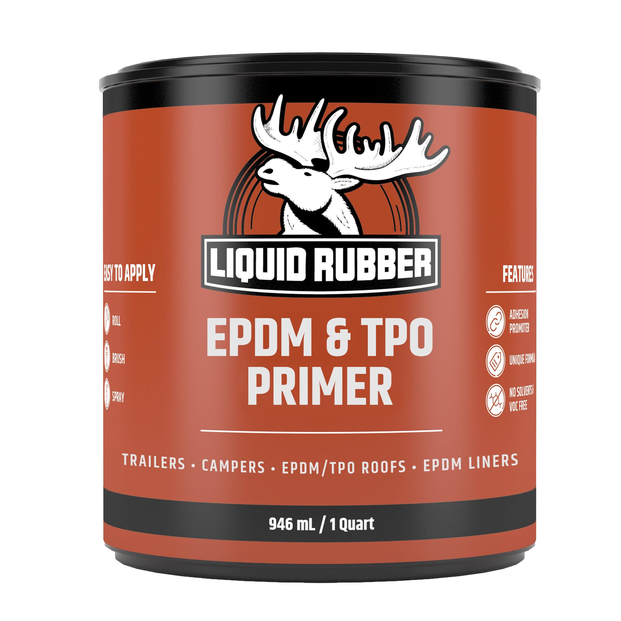 Liquid Rubber Epdm Primer - Weatherseal Camper And Trailer Roofing Coating - Weatherseal Camper And Trailer Roofing Coating 1 Qu