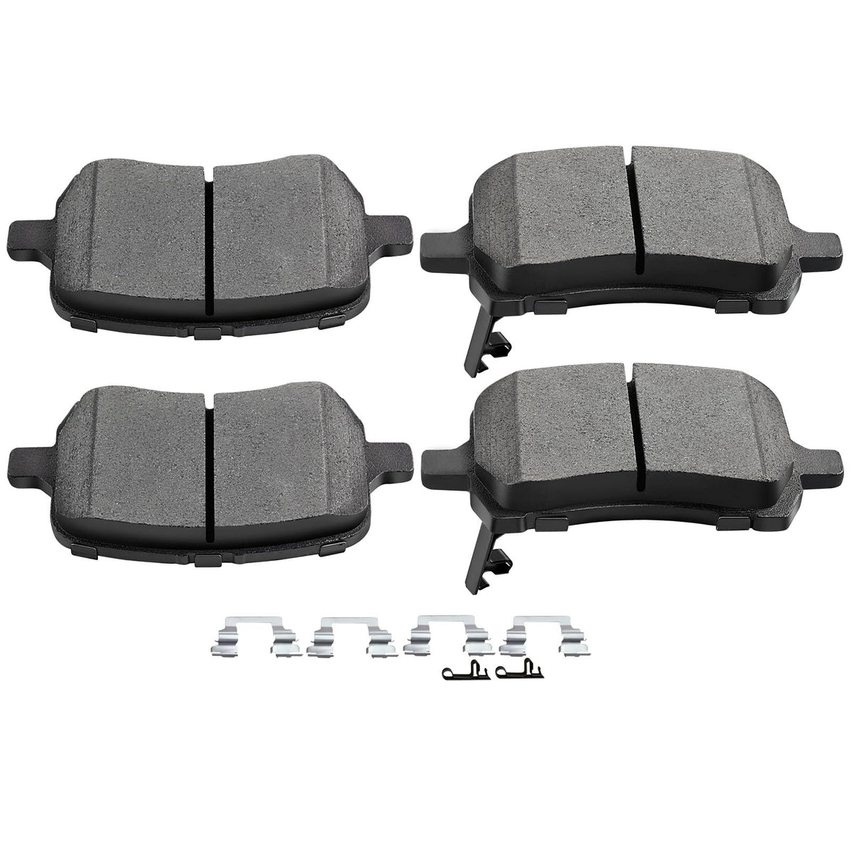 Scitoo Ceramic Brake Pads, 4Pcs Front Brake Pads Brakes Kits Fit For Chevy Cobalt,Hhr,For Malibu,For Pontiac G5,G6, For Saturn A