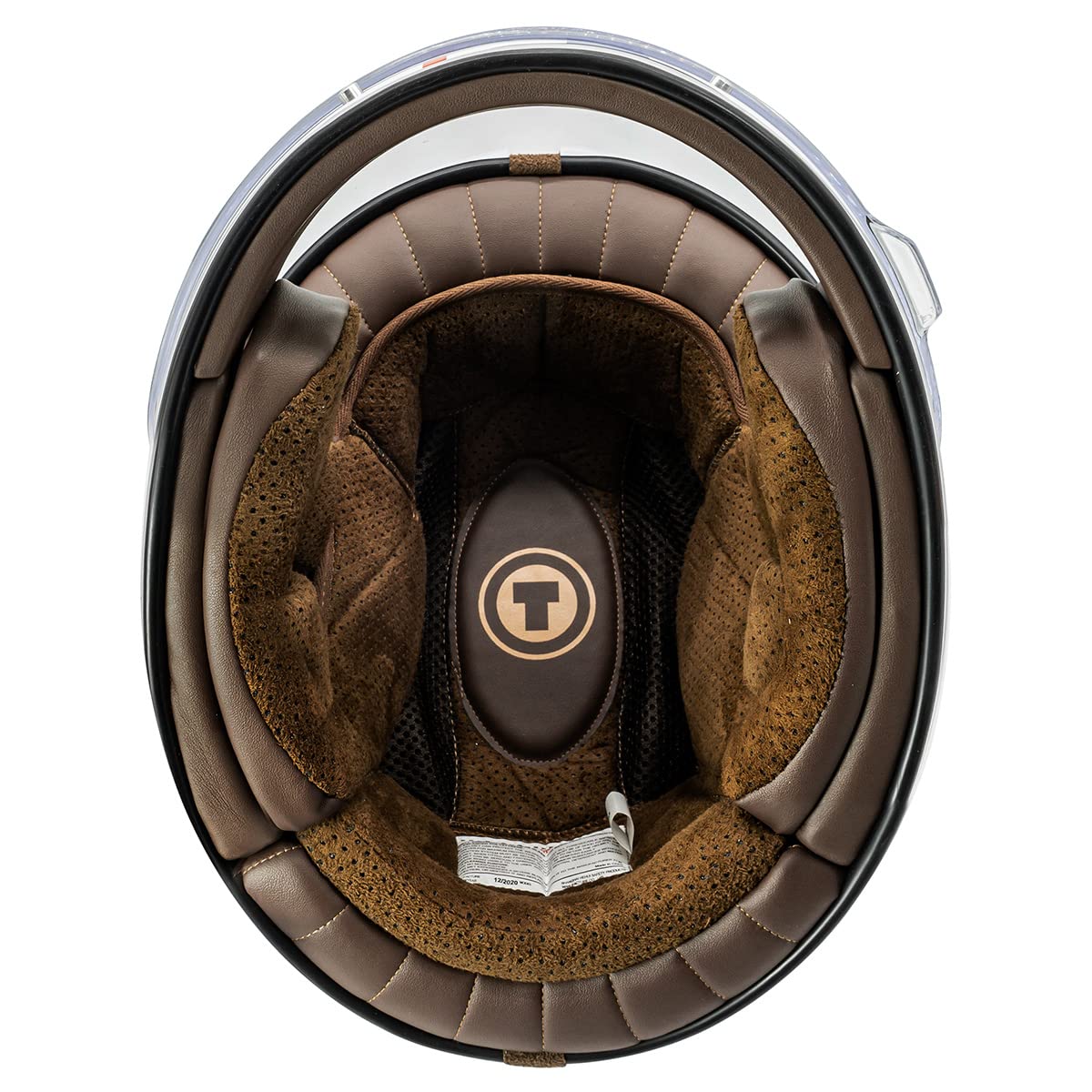 Torc T1 Unisex-Adult Retro Full Face Motorcycle Helmet (Matte Black, X-Small)