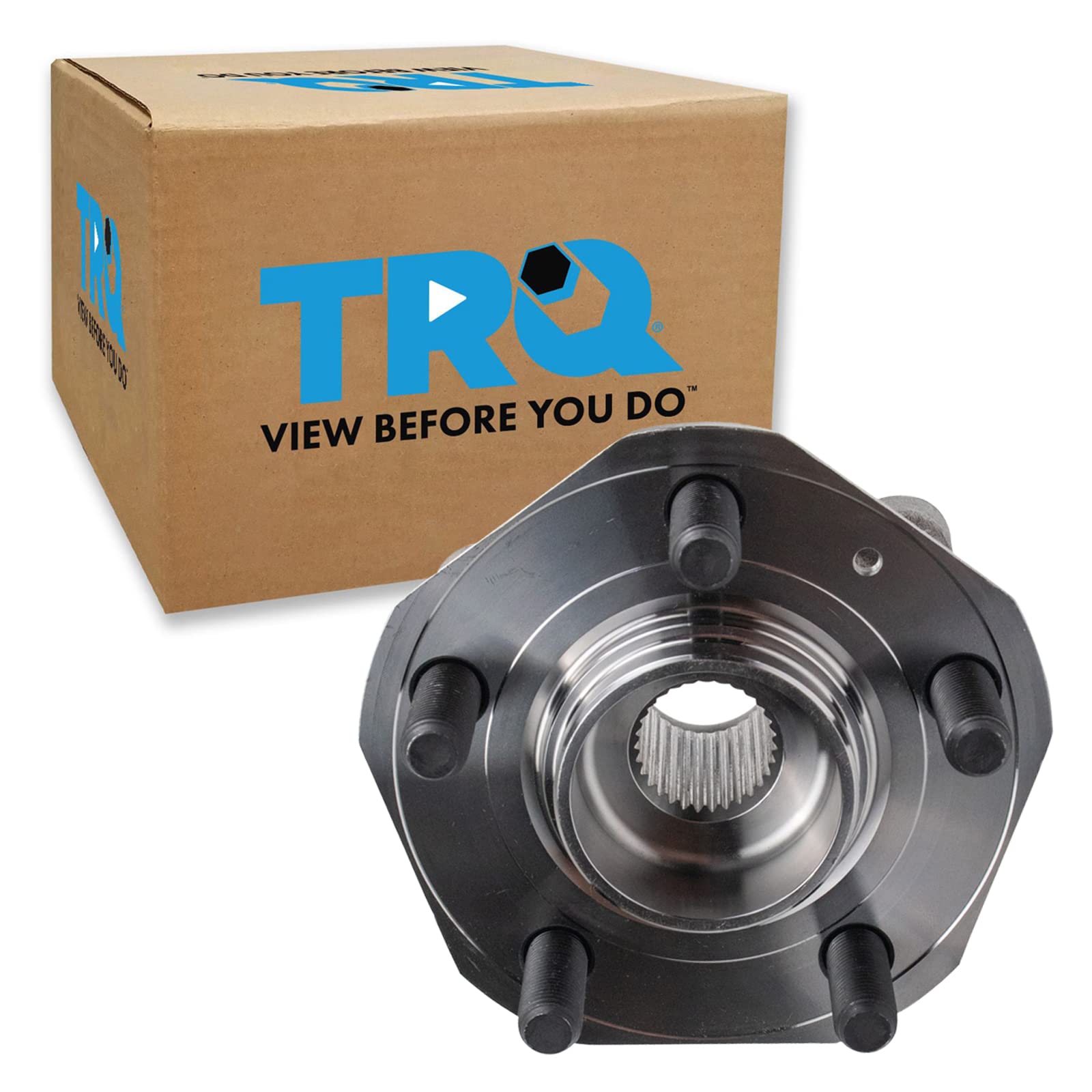 Trq Front Left Right Rear Wheel Hub Bearing Assembly Driver Passenger Side Compatible With 2018-2019 Tesla 3 2020 Y
