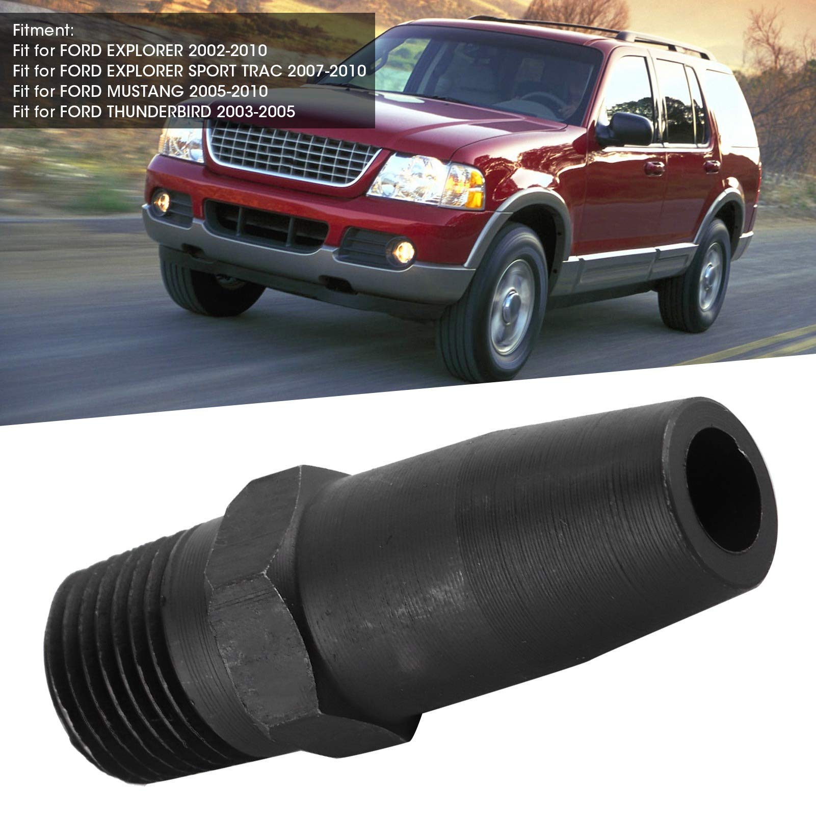 Transmission Fluid Fill Adapter 5R55W Transmission Fluid Fill Adapter Replacement For Ford Explorer 2002-2010 For Mustang 2005-2010 Transmission Oil Filling System Oil Change Tool