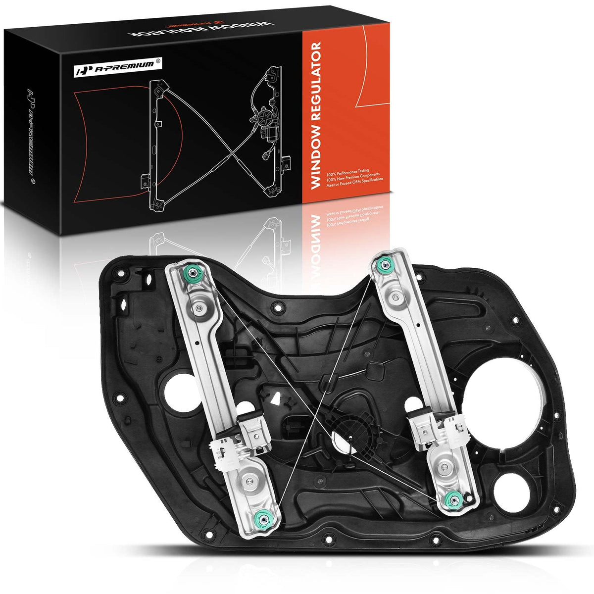 A-Premium Power Window Regulator with Motor Compatible with Hyundai Elantra 2011-2016 Front Passenger Side