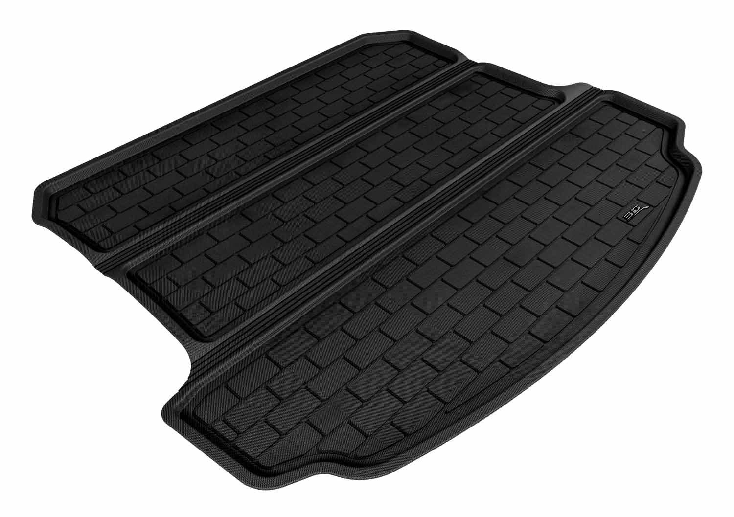 3D MAXpider M1AC0041309 Cargo Custom Fit All-Weather Floor Mat for Select Acura MDX Models - Kagu Rubber (Black)