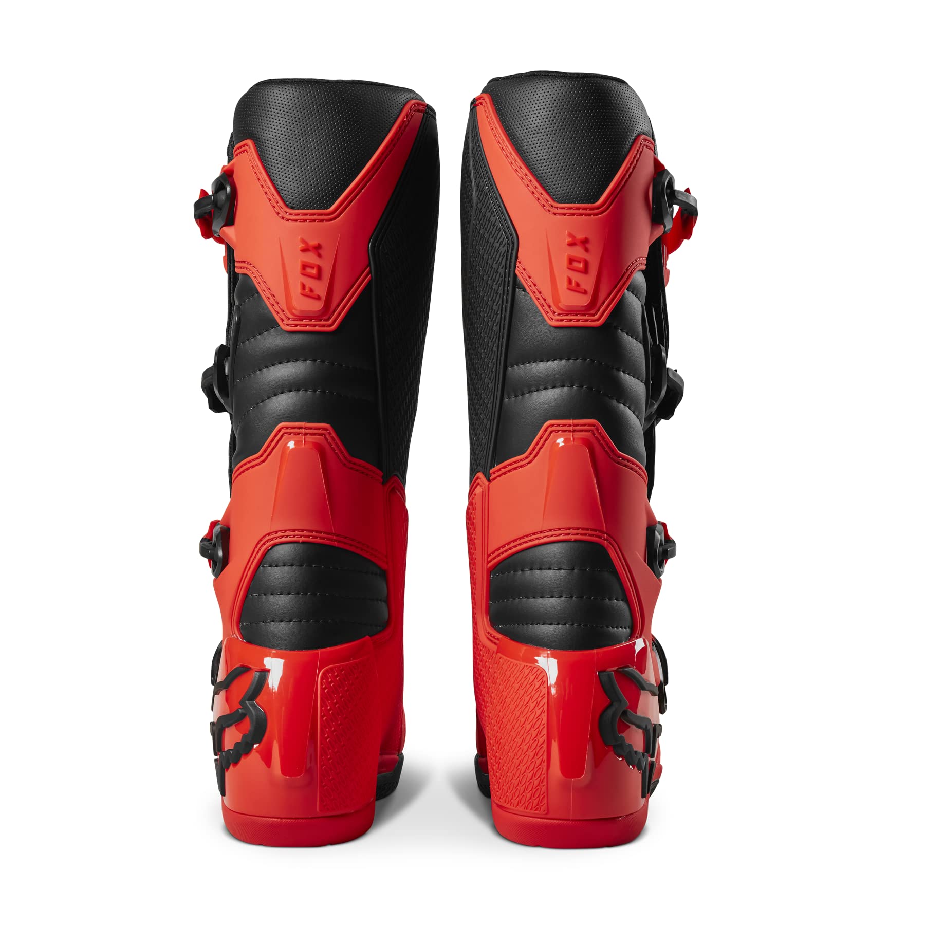 Fox Racing Comp Motocross Boots, Flo Red, 10