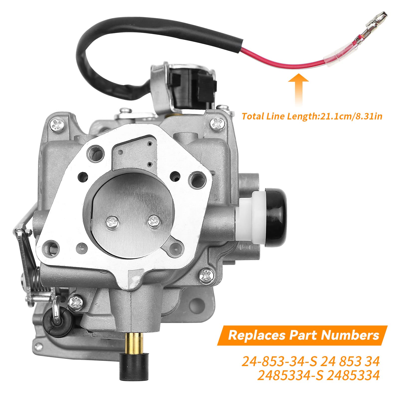 Carburetor Replacement For Kohler Carb Ch25 Ch730 740 25Hp 27Hp 24-853-34-S 24-853-162-S 24-853-93-S Carb