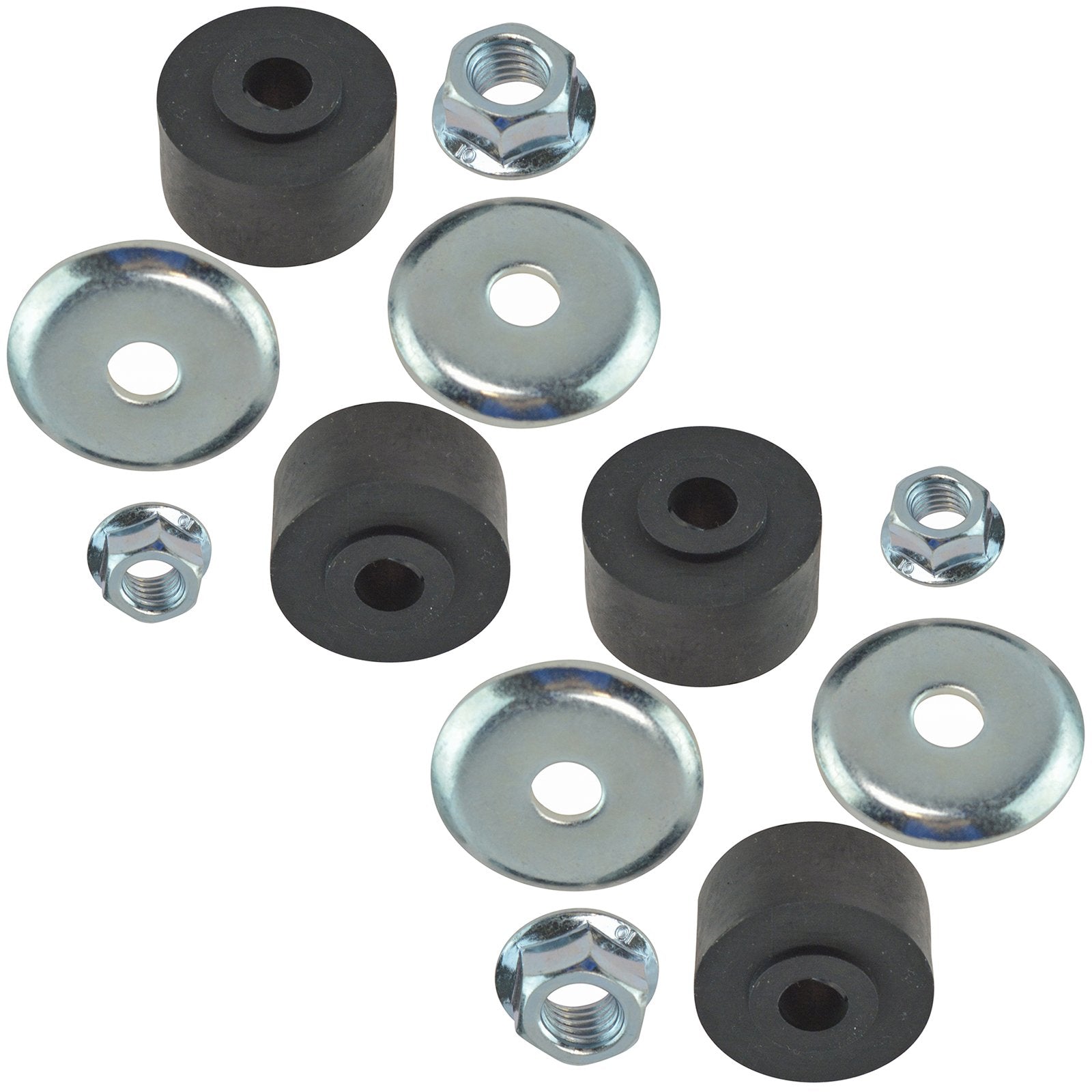 Trq Rear Sway Bar Stabilizer Link Set Compatible With 2012-2015 Chevrolet Captiva Sport 2007-2009 Equinox Pontiac Torrent 2008-2