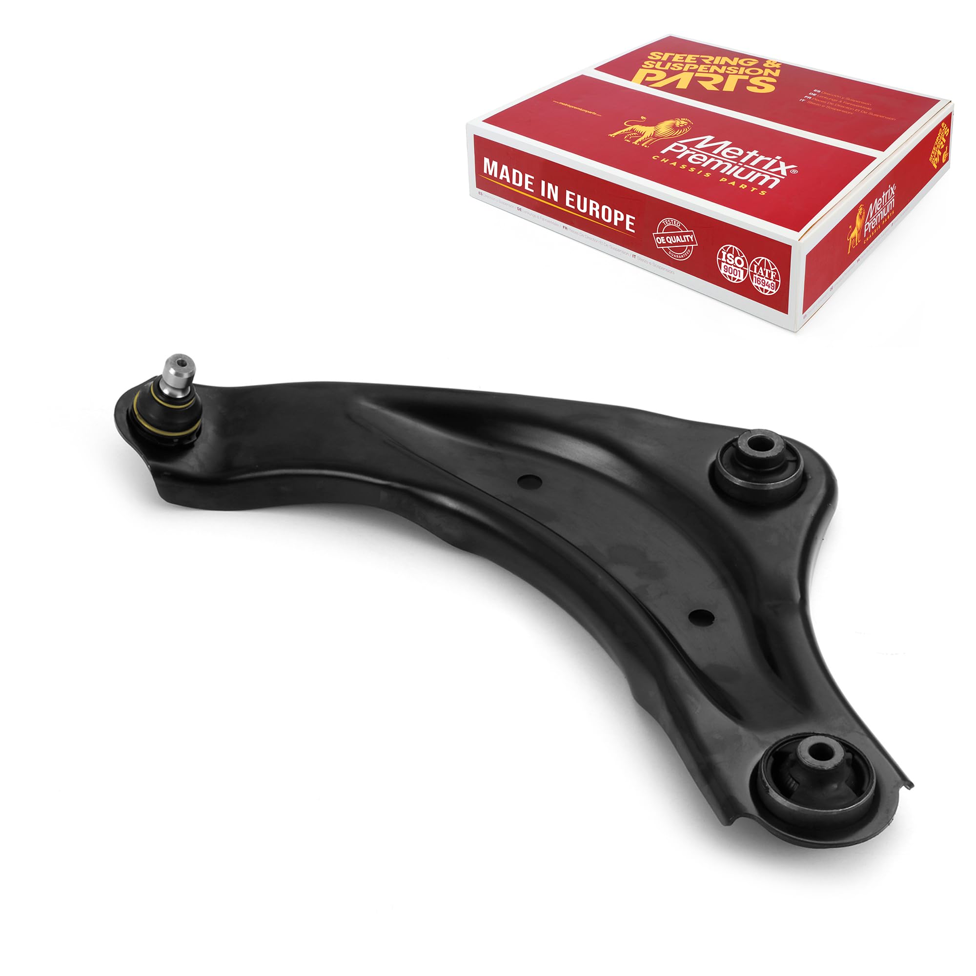 Metrix Premium Chassis Parts - Front Left Lower Control Arm W Ball Joint & Bushing Assembly Fits 17-19 Nissan Sentra, 2011-2017