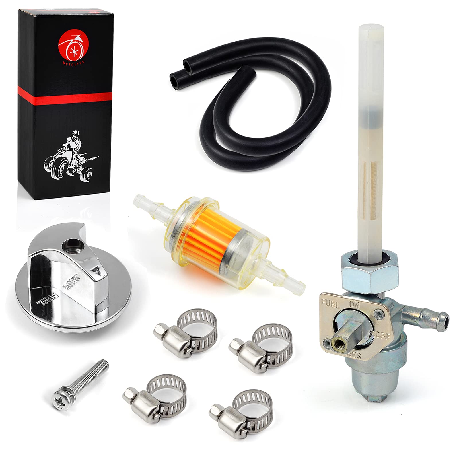 Fuel Valve Petcock Tank Switch For HONDA 1993-2006 Sportrax 300 TRX 300EX 1986-1988 FourTrax 200 TRX 200SX 1987-1988 1991-1992 F