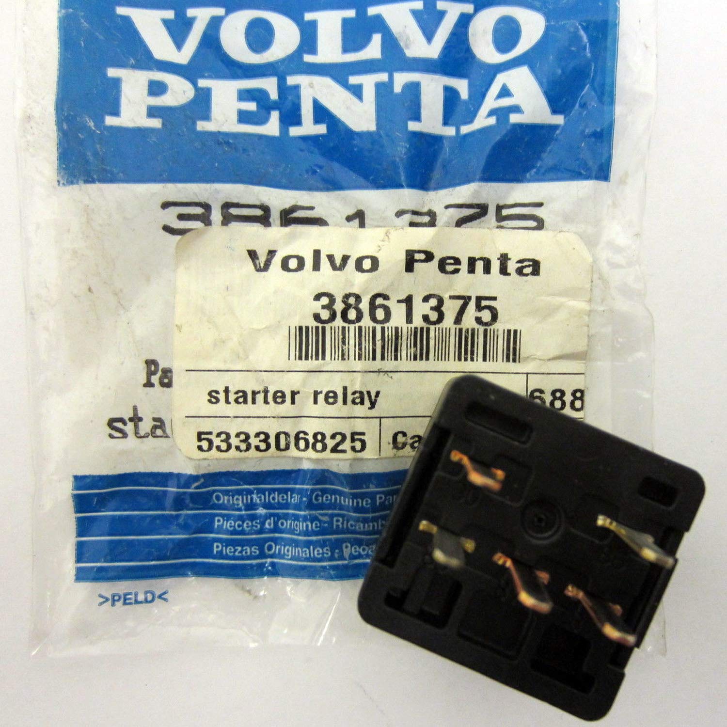 Volvo Starter Relay 3861375