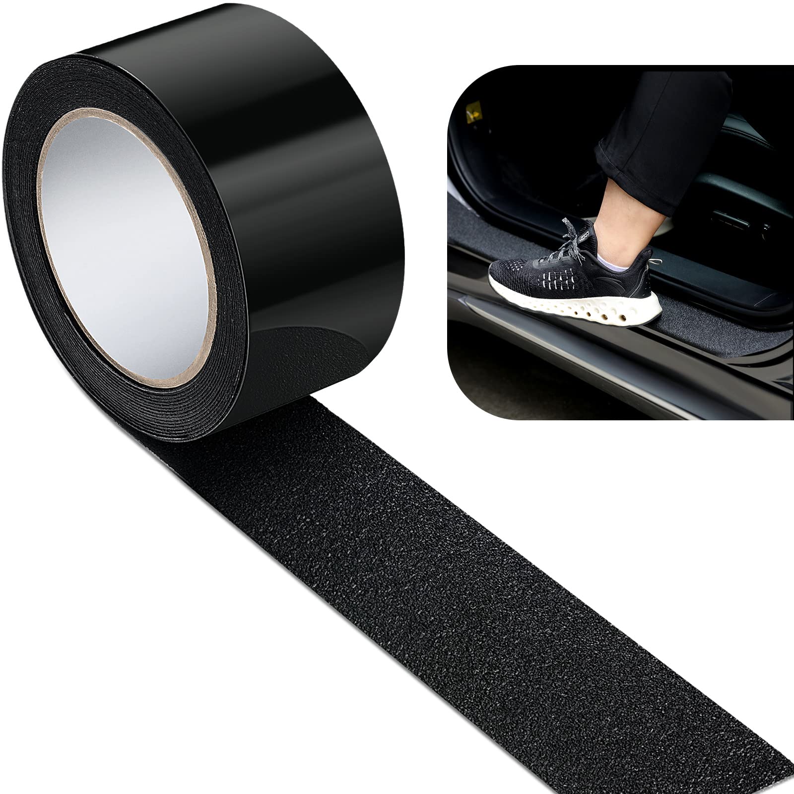Frienda Automotive Door Entry Guard Reflective Car Door Sill Protector Scratch Protector Film Car Paint Protector Door Edge Prot