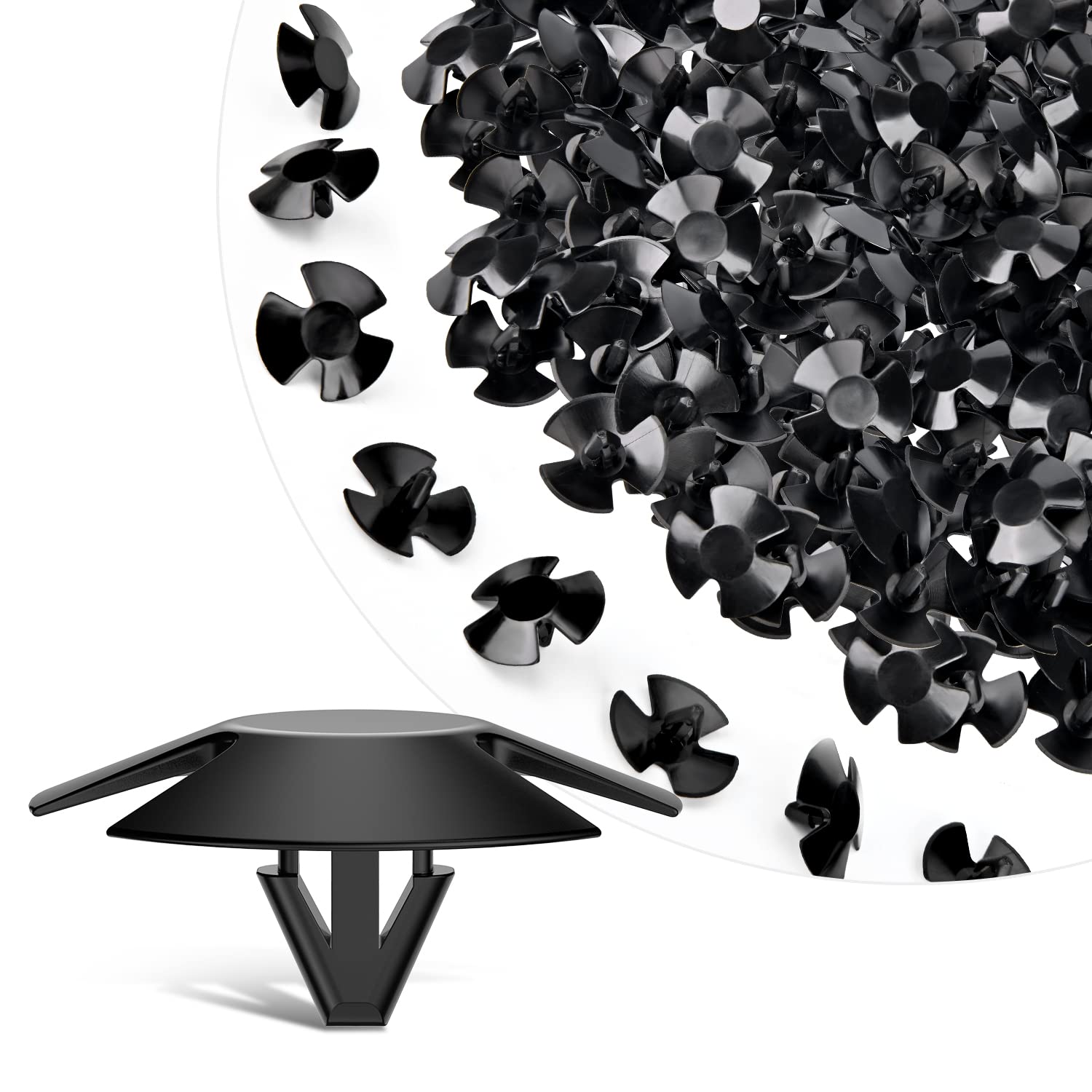 Gooacc 50Pcs Hood Insulation Retainer Clips Replacement For Grand Cherokee Dodge Ram Chrysler Pt Cruiser Plymouth Laser Neon,Oem