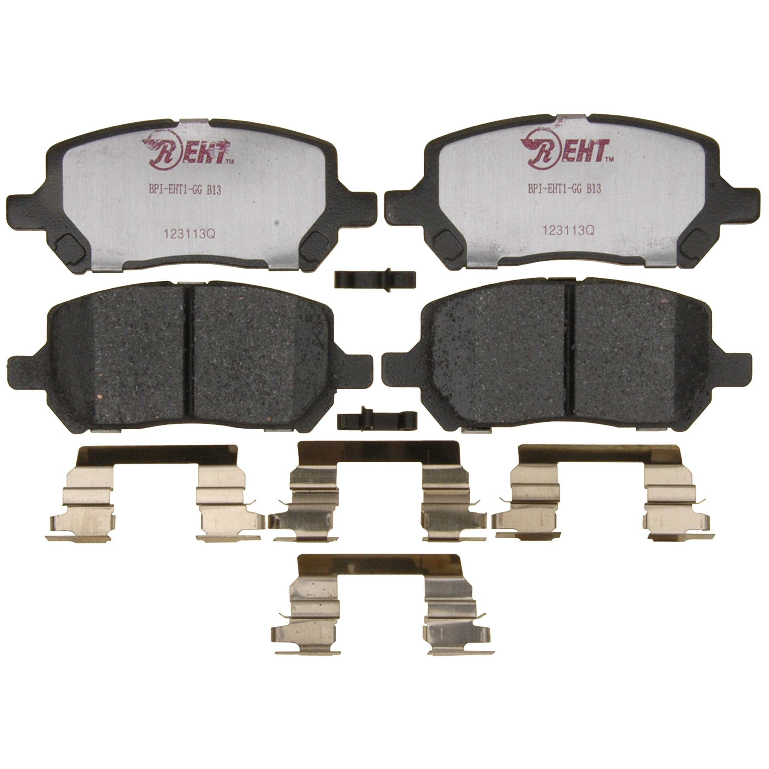 Raybestos Element3 Eht Replacement Front Brake Pad Set For Select Pontiac G4/G5/Pursuit, Chevrolet Cobalt And Saturn Ion Model Y