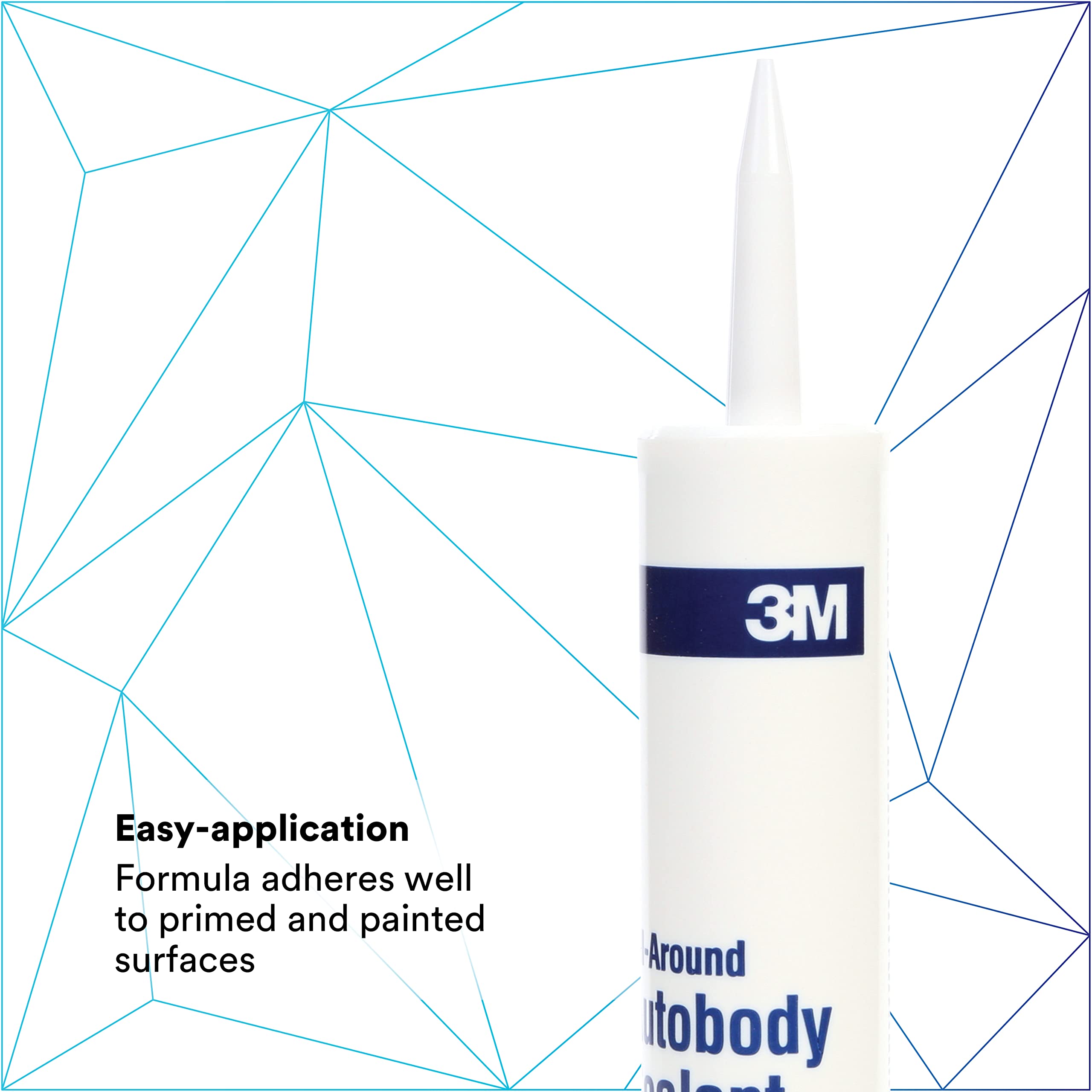 3M All Around Autobody Sealant, 1/10 Gallon Cartridge