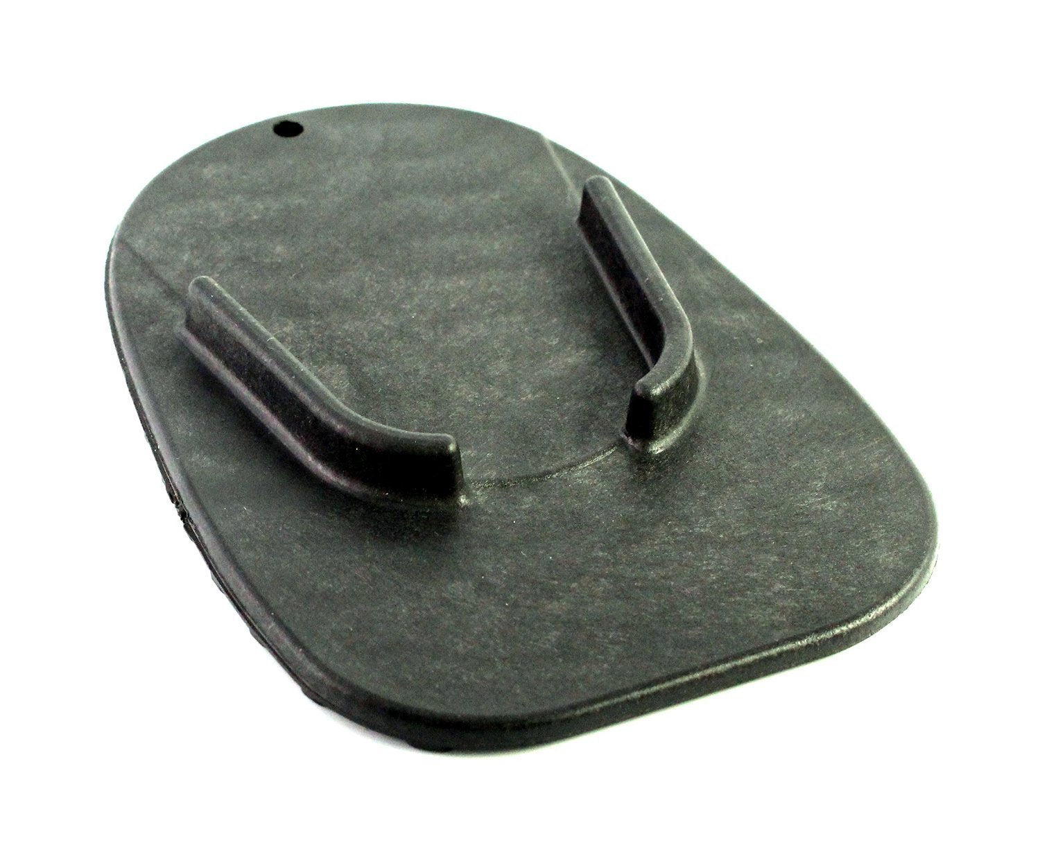 Black 2 Pack Motorcycle Kickstand Plates | Kick Stand Plate Pad Base For Motorcycle motor Dirt Bike Perfect for parking on hot a