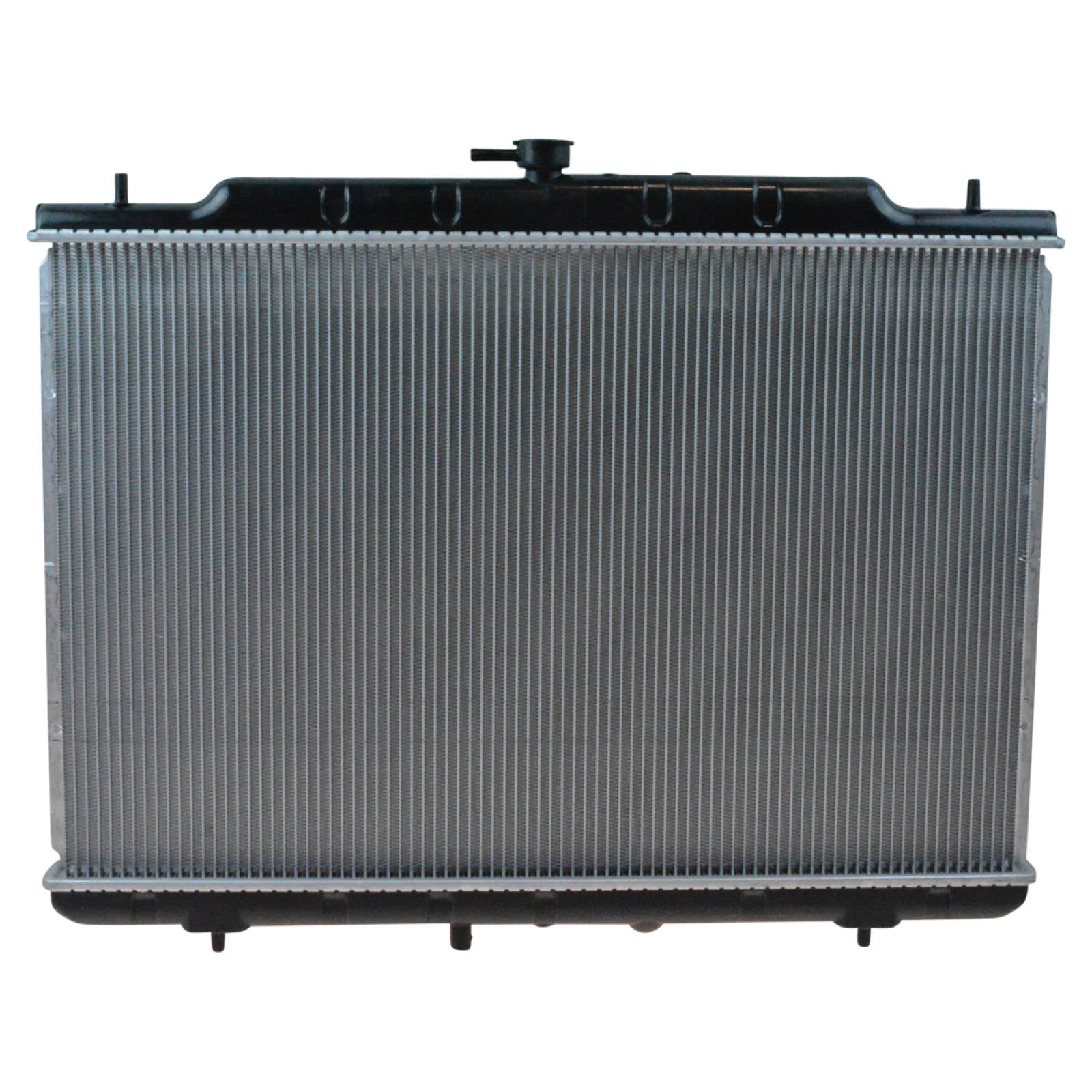 Trq Radiator Assembly Aluminum Core Compatible With 08-13 Nissan Rogue 14-15 Rogue Select Cu13047 Ni3010209