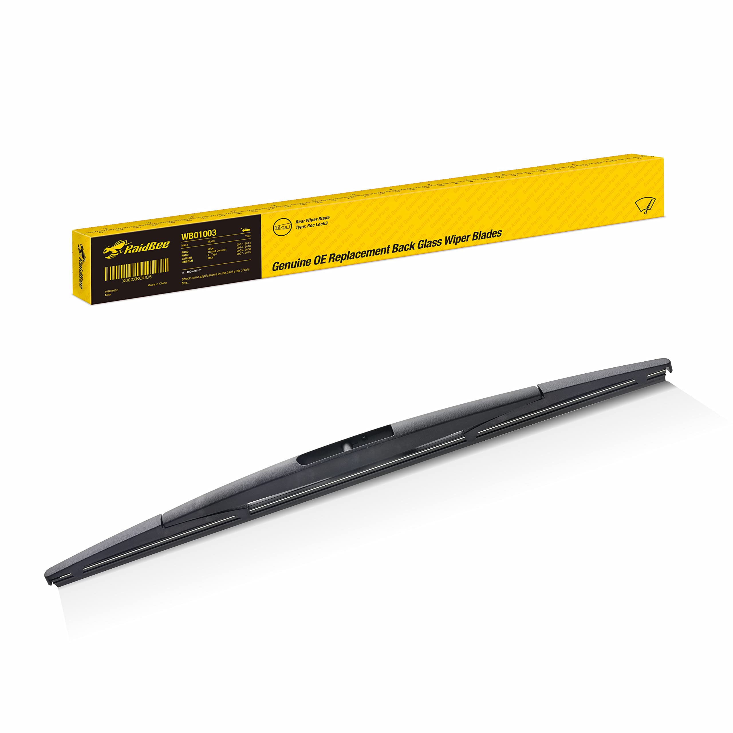 Raidbee Rear Wiper Blade, 16 Inch Rear Windshield Wiper Blades For Original Equipment Replacement, Compatible For Honda Odyssey 