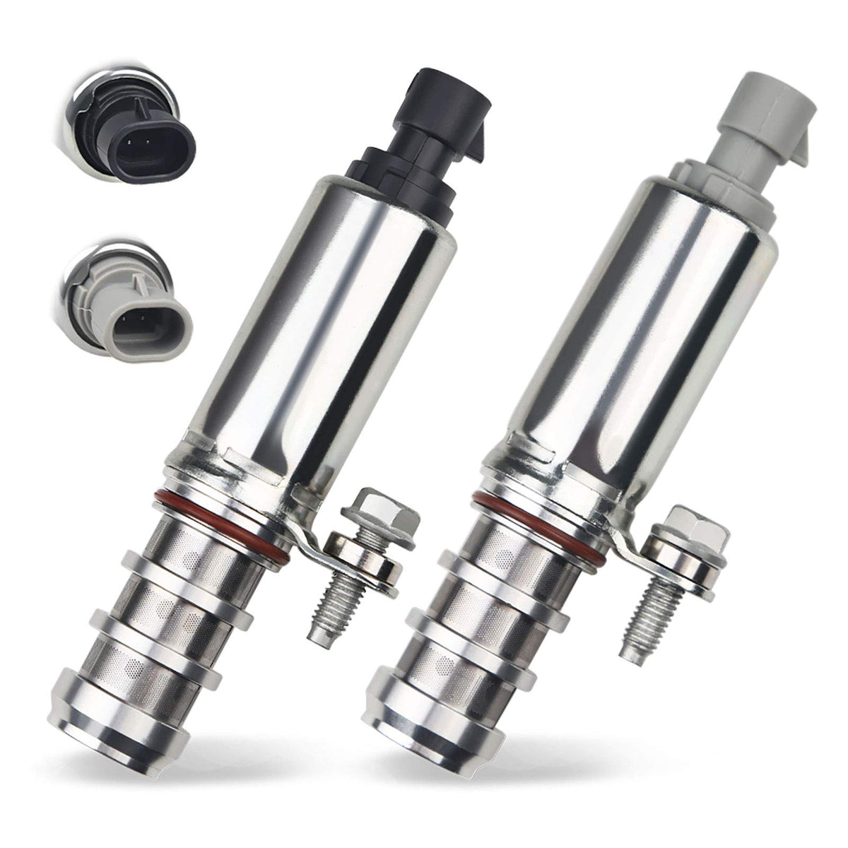 Wmphe Vvt Solenoid Intake & Exhaust Camshaft Position Actuator Solenoid Valve Kit Compatible With Chevy Hhr Malibu Cobalt Gmc Bu