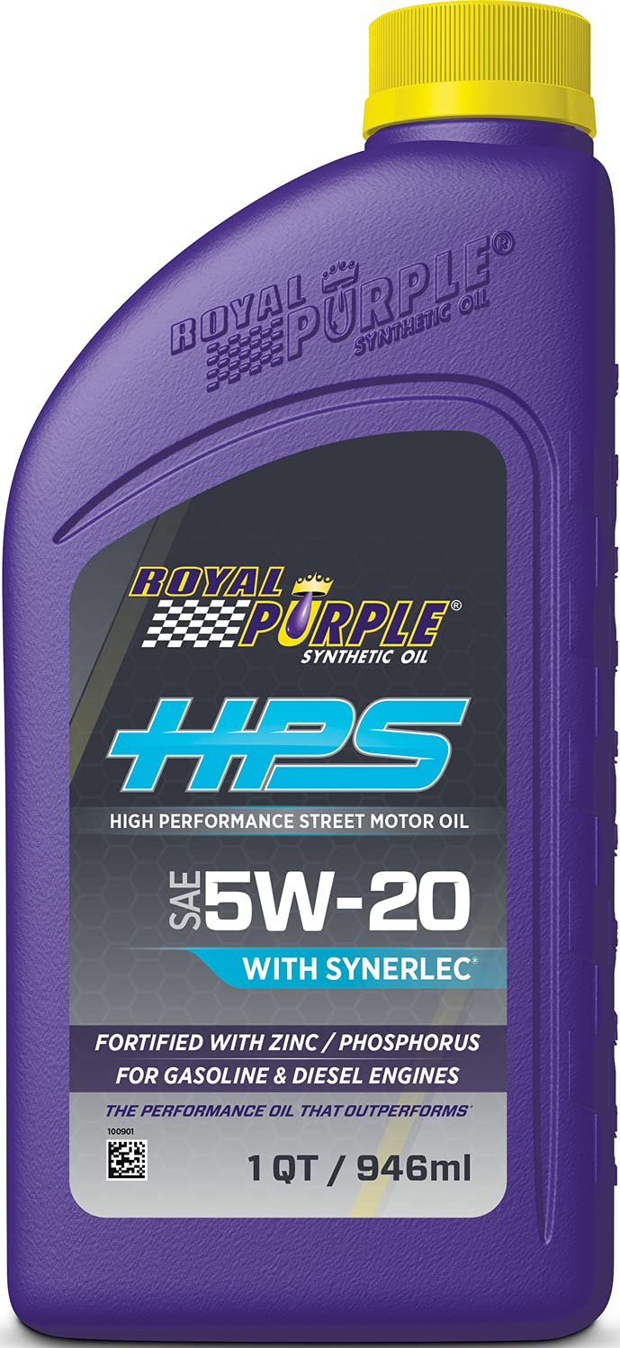 Royal Purple Roy31520 5W20 Hi Perf Street Oil, 1 Quart
